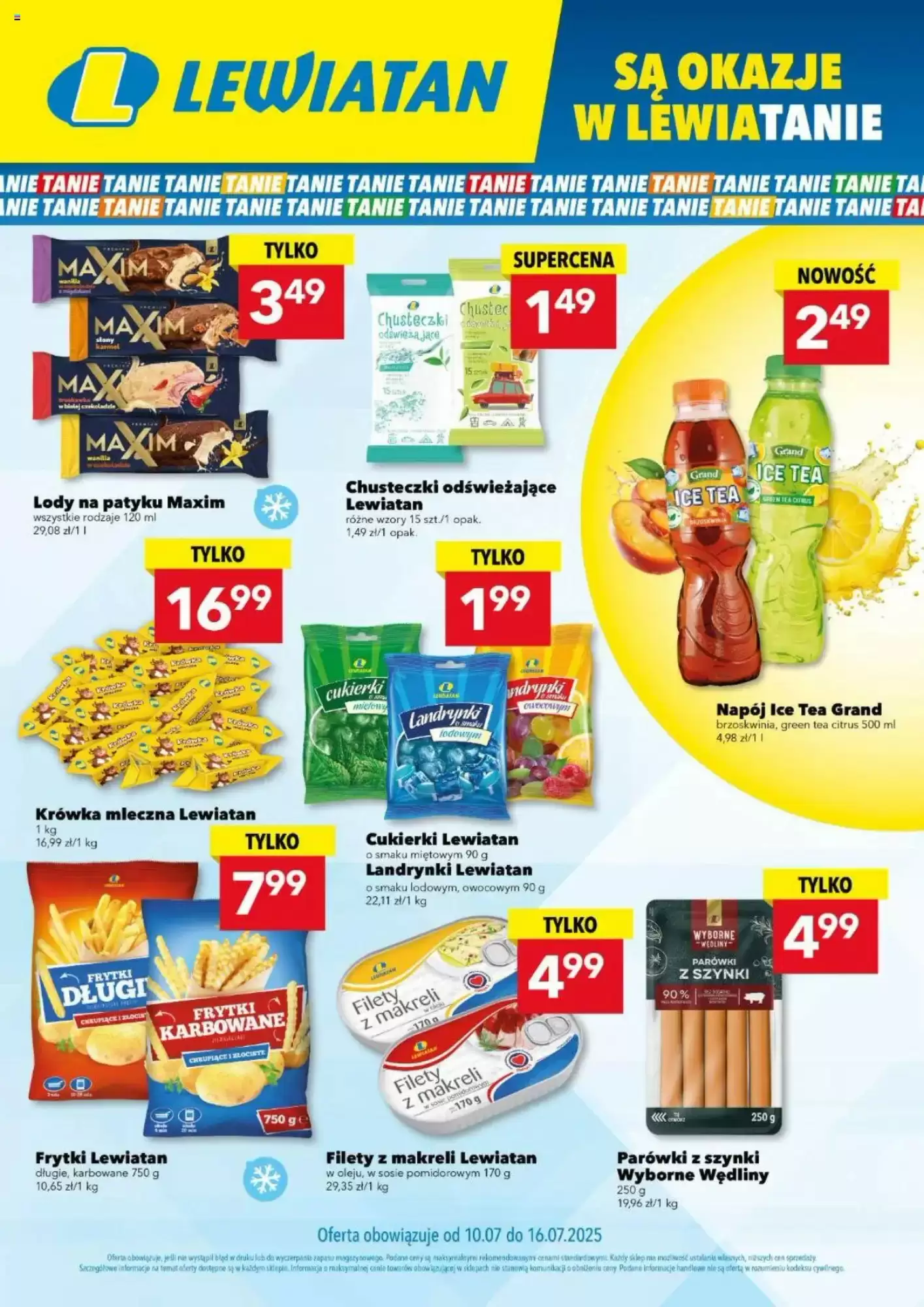 Lewiatan Gazetka 10.07.2025 - 16.07.2025