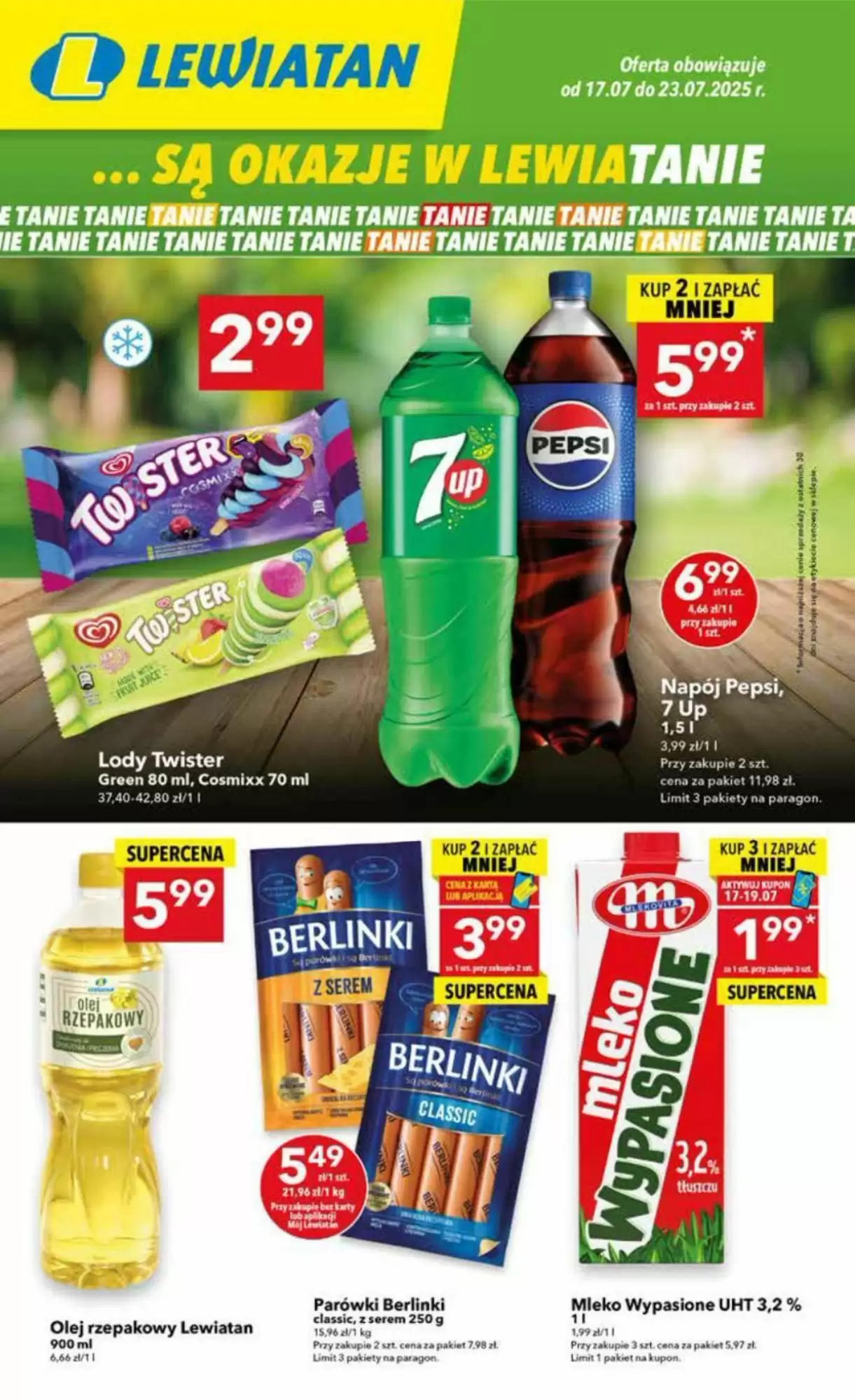 Lewiatan Gazetka 17.07.2025 - 23.07.2025