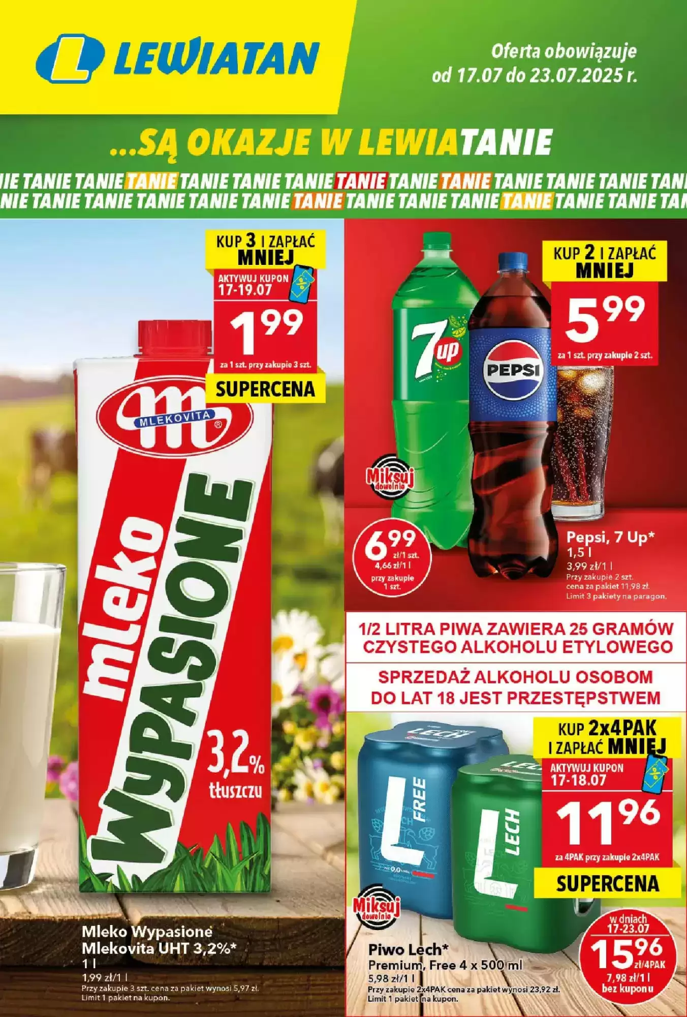 Lewiatan Gazetka 17.07.2025 - 23.07.2025