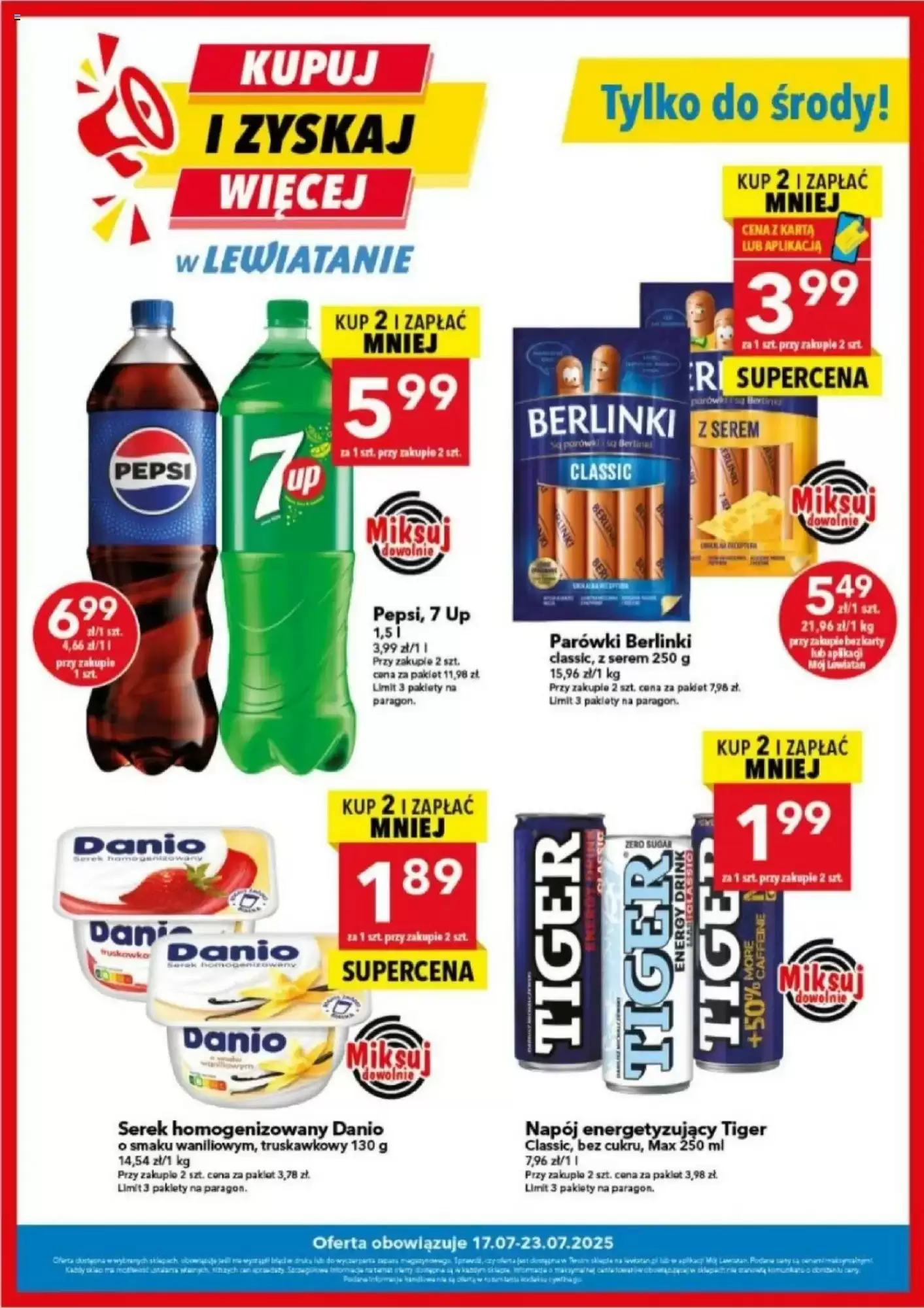 Lewiatan Gazetka 17.07.2025 - 23.07.2025
