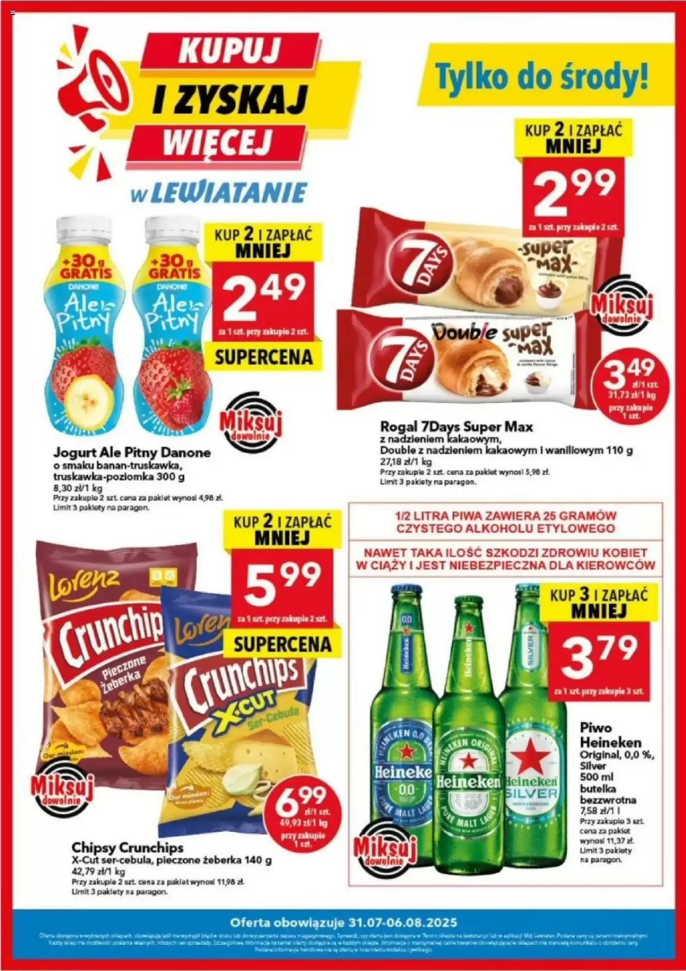 Lewiatan Gazetka 31.07.2025 - 06.08.2025