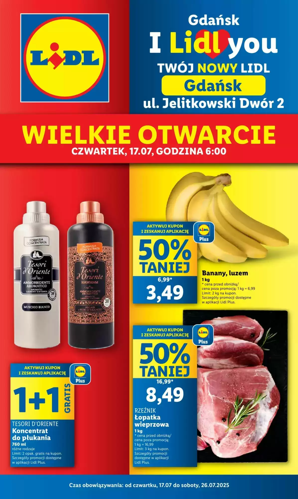 Lidl Gazetka 17.07.2025 - 26.07.2025