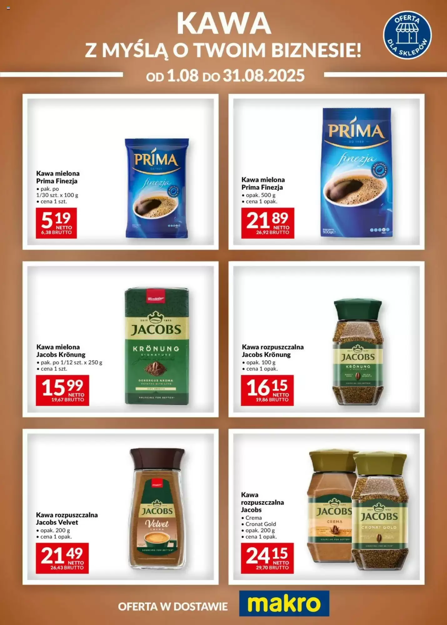 Makro Gazetka 01.08.2025 - 31.08.2025