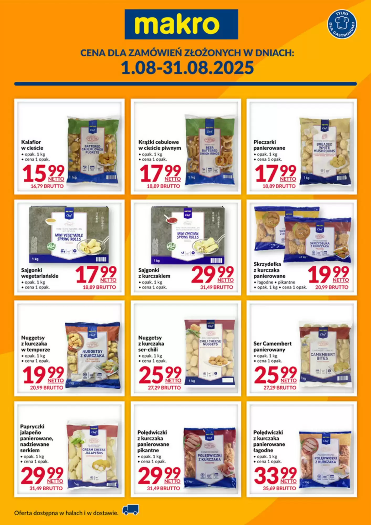 Makro Gazetka 01.08.2025 - 31.08.2025