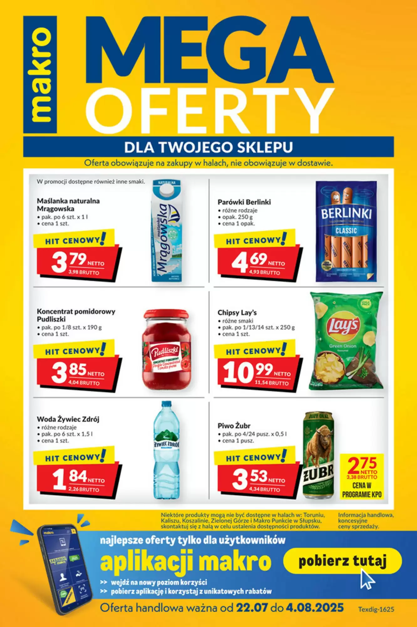 Makro Gazetka 22.07.2025 - 04.08.2025