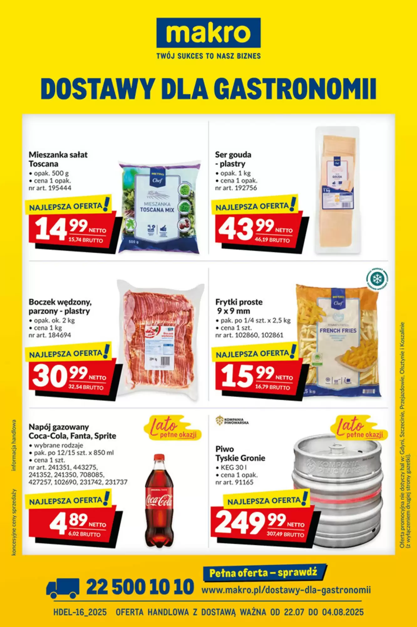 Makro Gazetka 22.07.2025 - 04.08.2025
