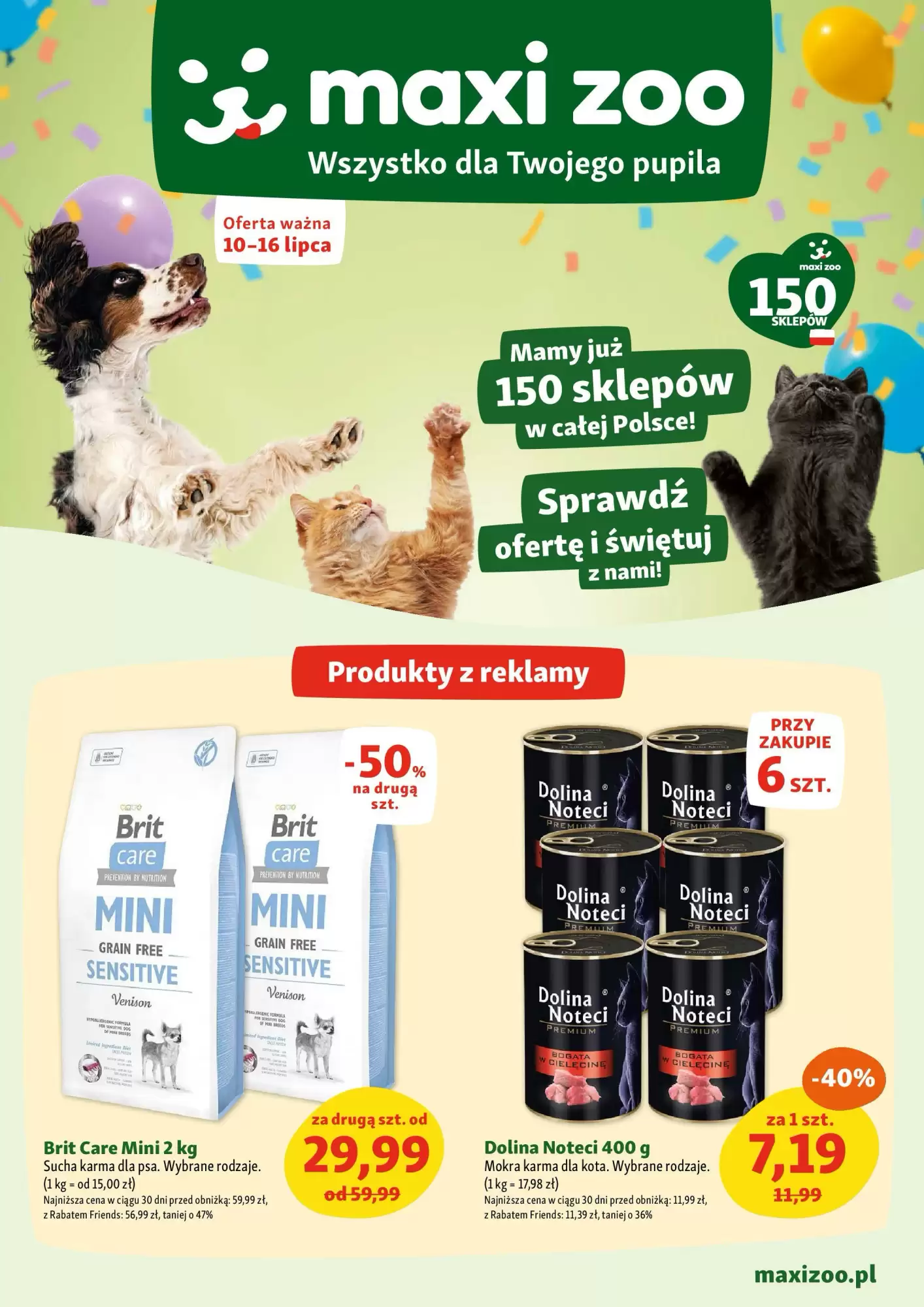 Maxi Zoo Gazetka 09.07.2025 - 16.07.2025