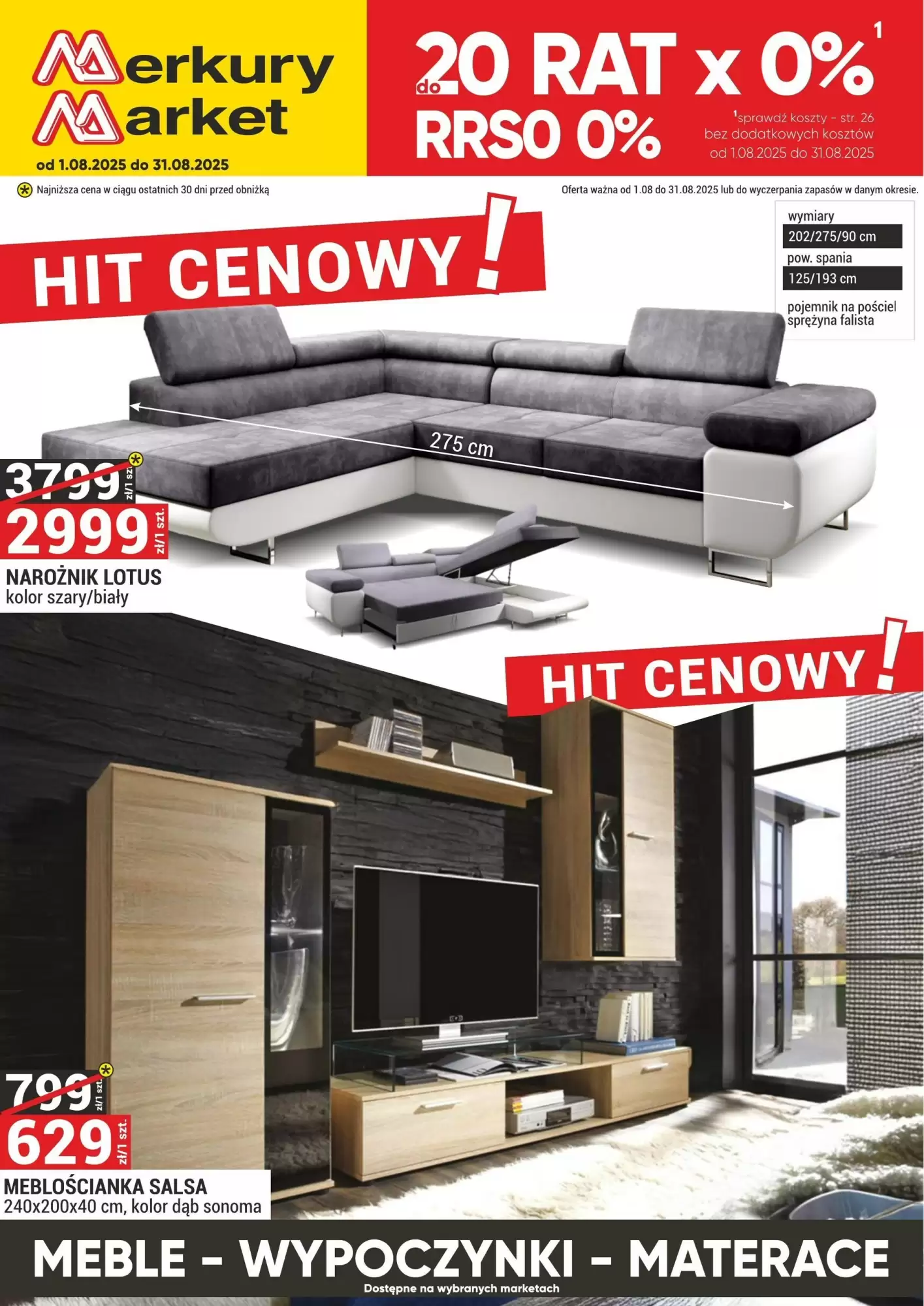 Merkury Market Gazetka 01.08.2025 - 31.08.2025
