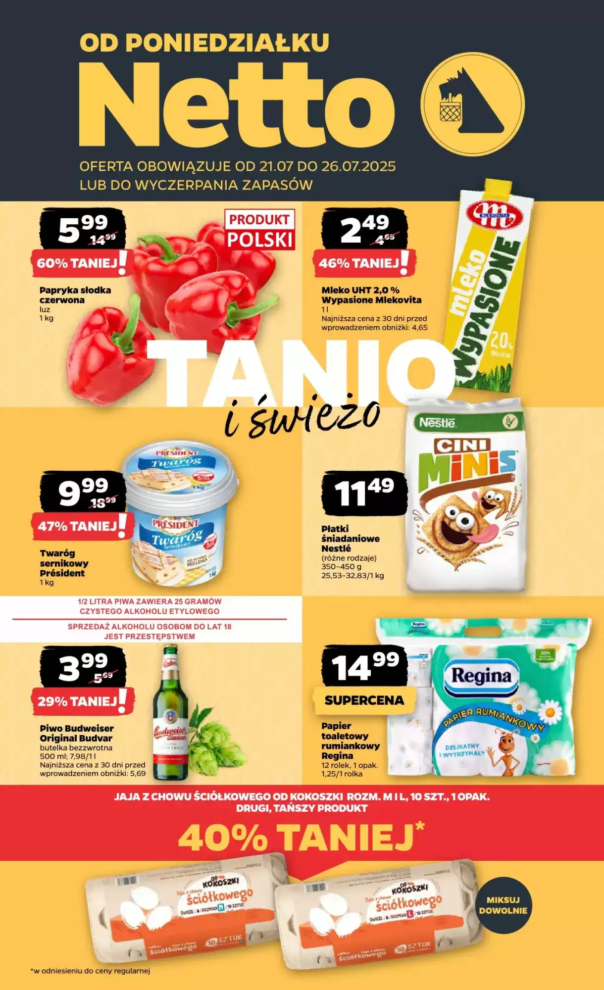 Netto Gazetka 21.07.2025 - 26.07.2025