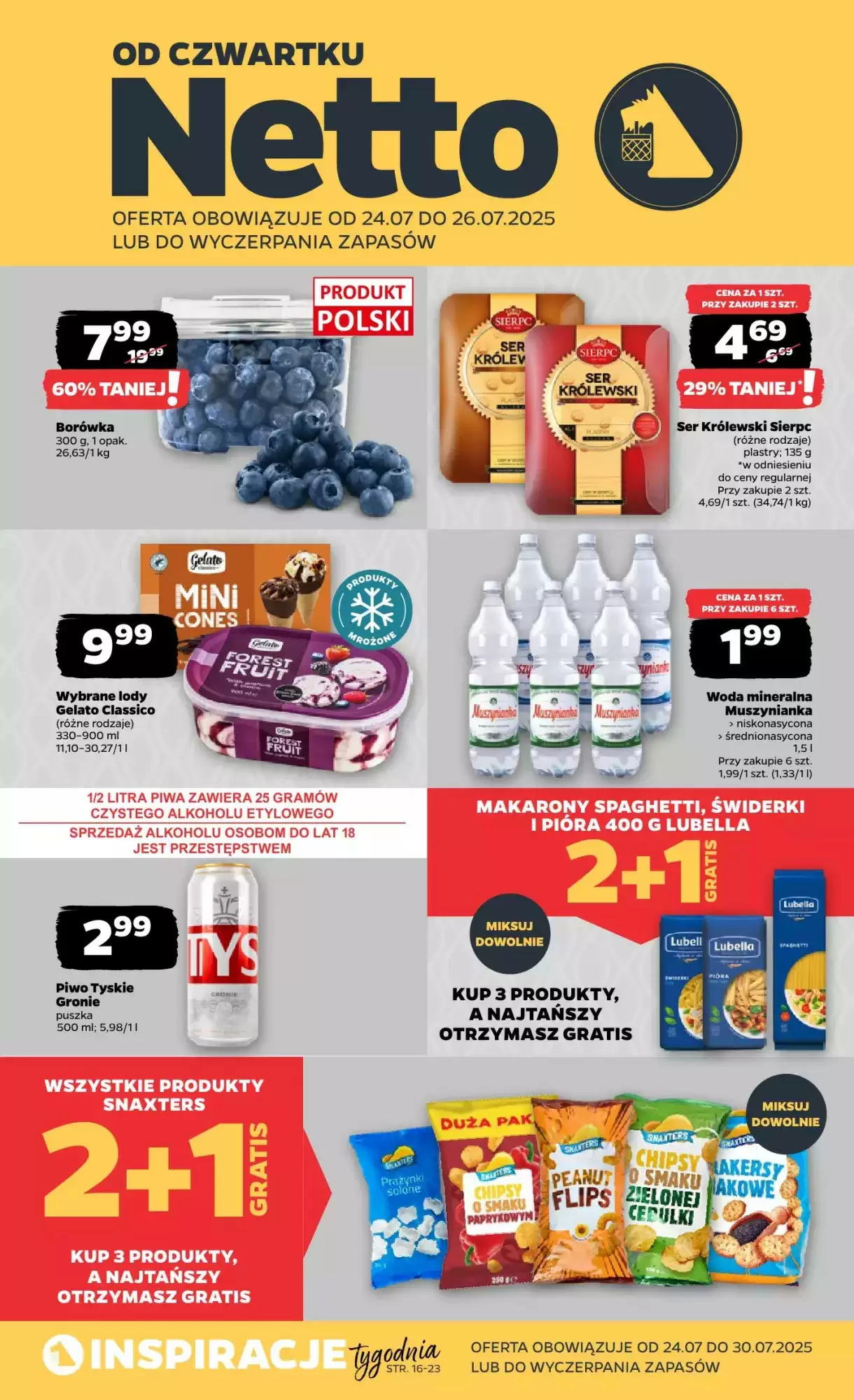 Netto Gazetka 24.07.2025 - 26.07.2025