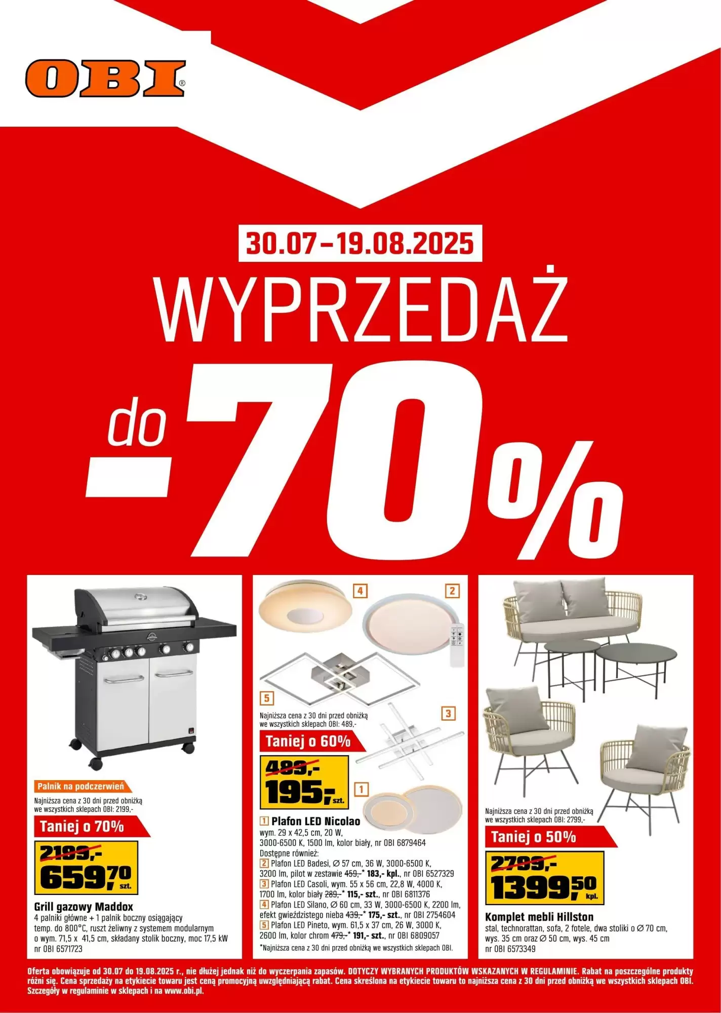 Obi Gazetka 30.07.2025 - 19.08.2025