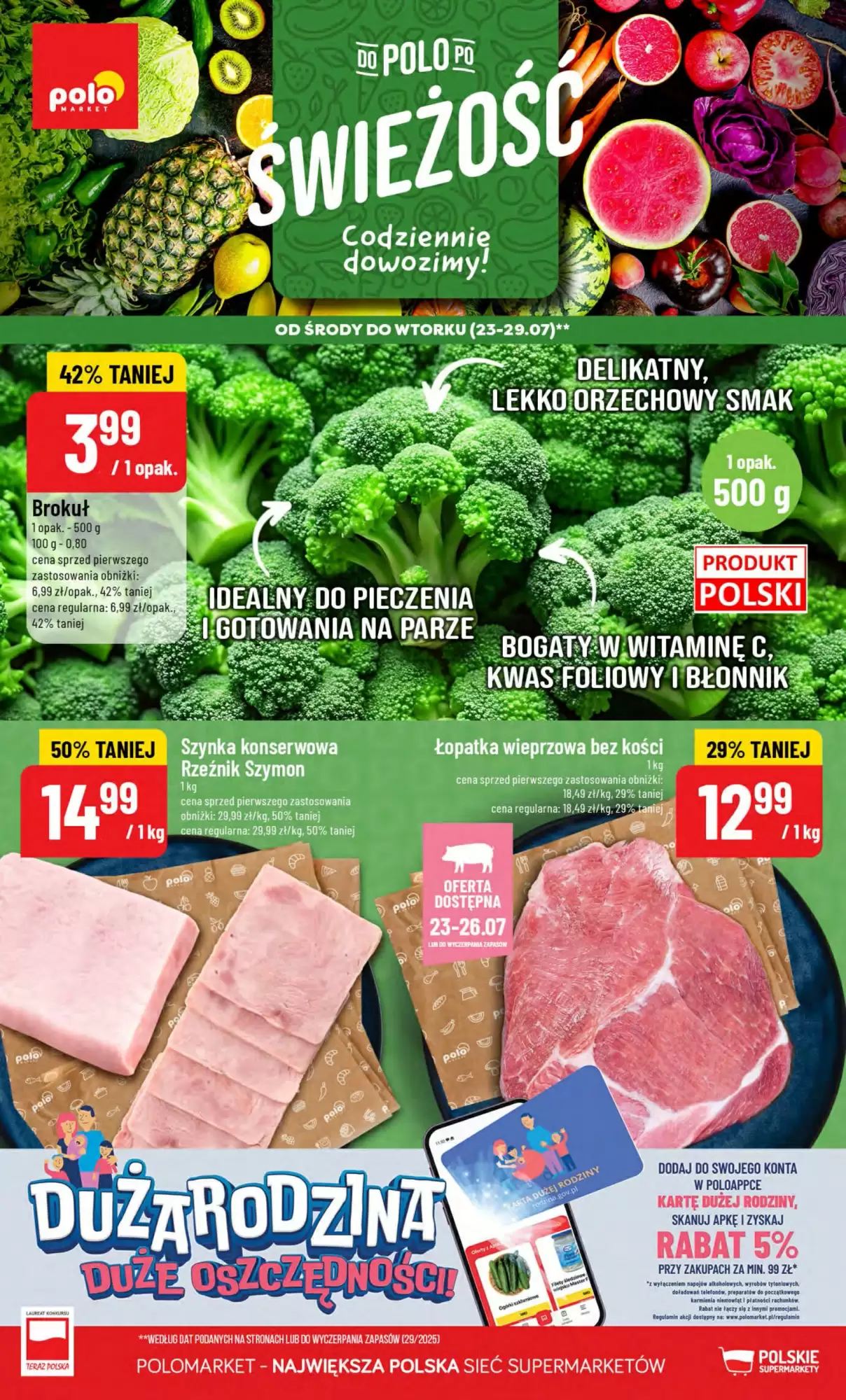 Polomarket Gazetka 23.07.2025 - 29.07.2025