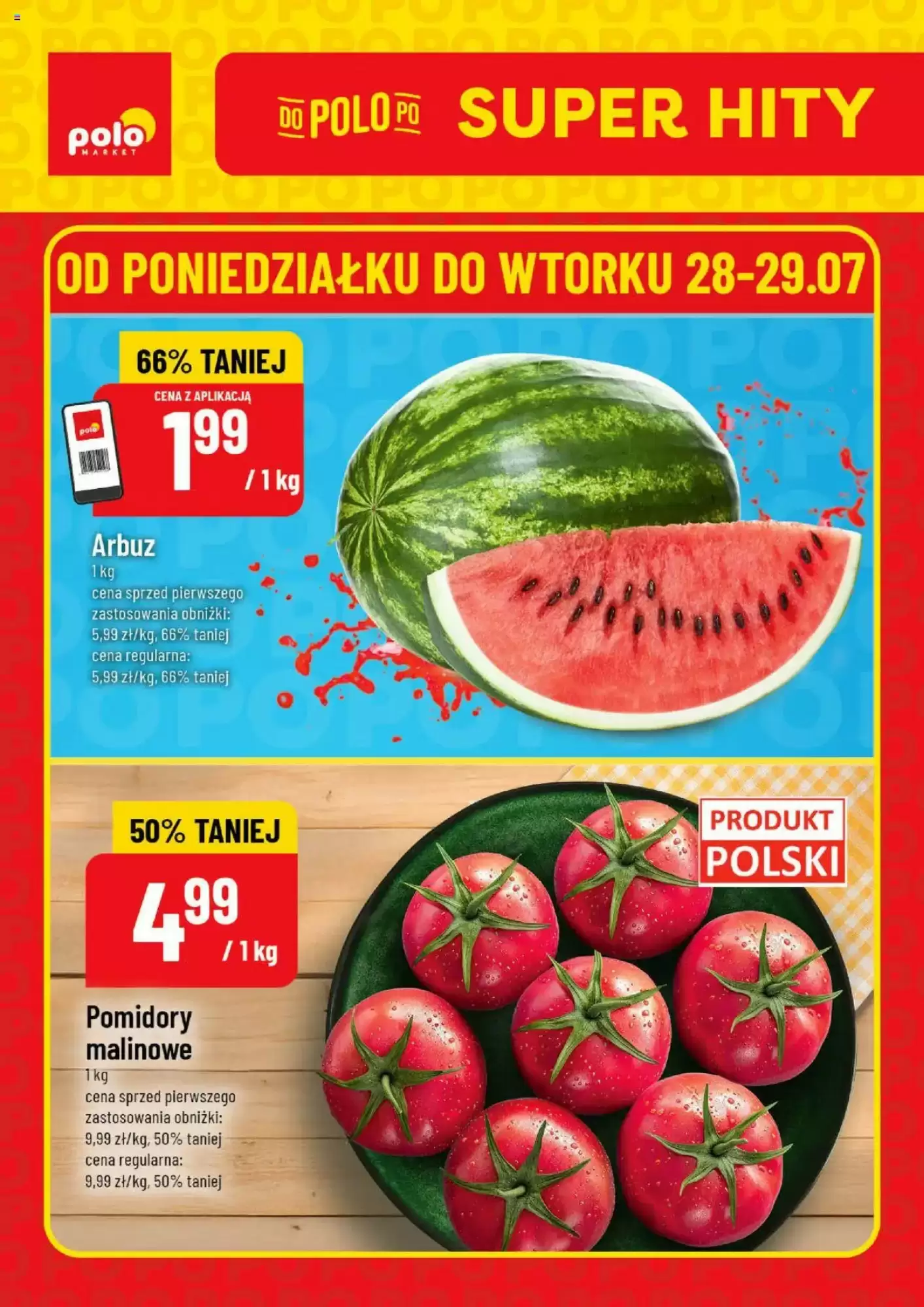 Polomarket Gazetka 28.07.2025 - 29.07.2025
