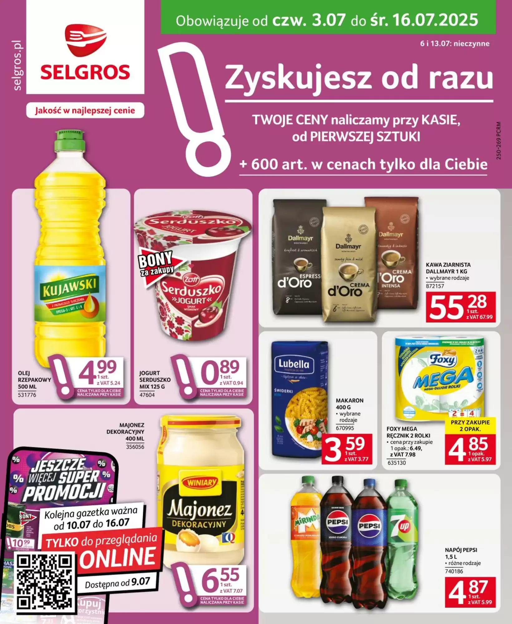 Selgros Gazetka 03.07.2025 - 16.07.2025