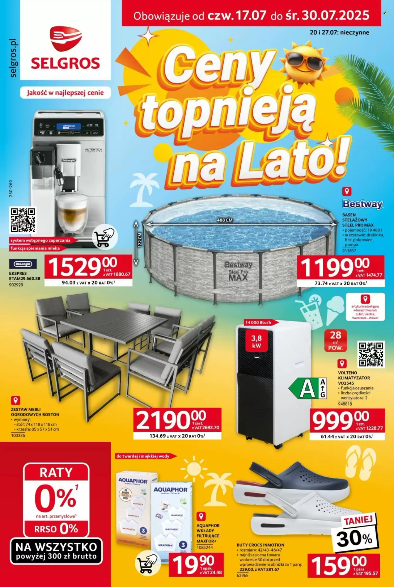 Selgros Gazetka 17.07.2025 - 30.07.2025