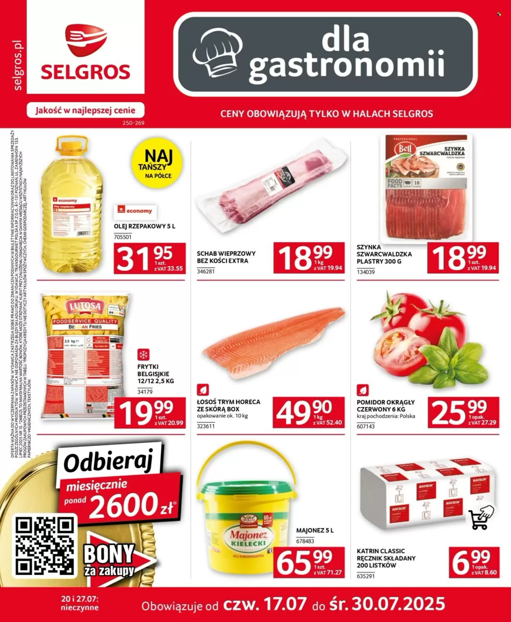 Selgros Gazetka 17.07.2025 - 30.07.2025