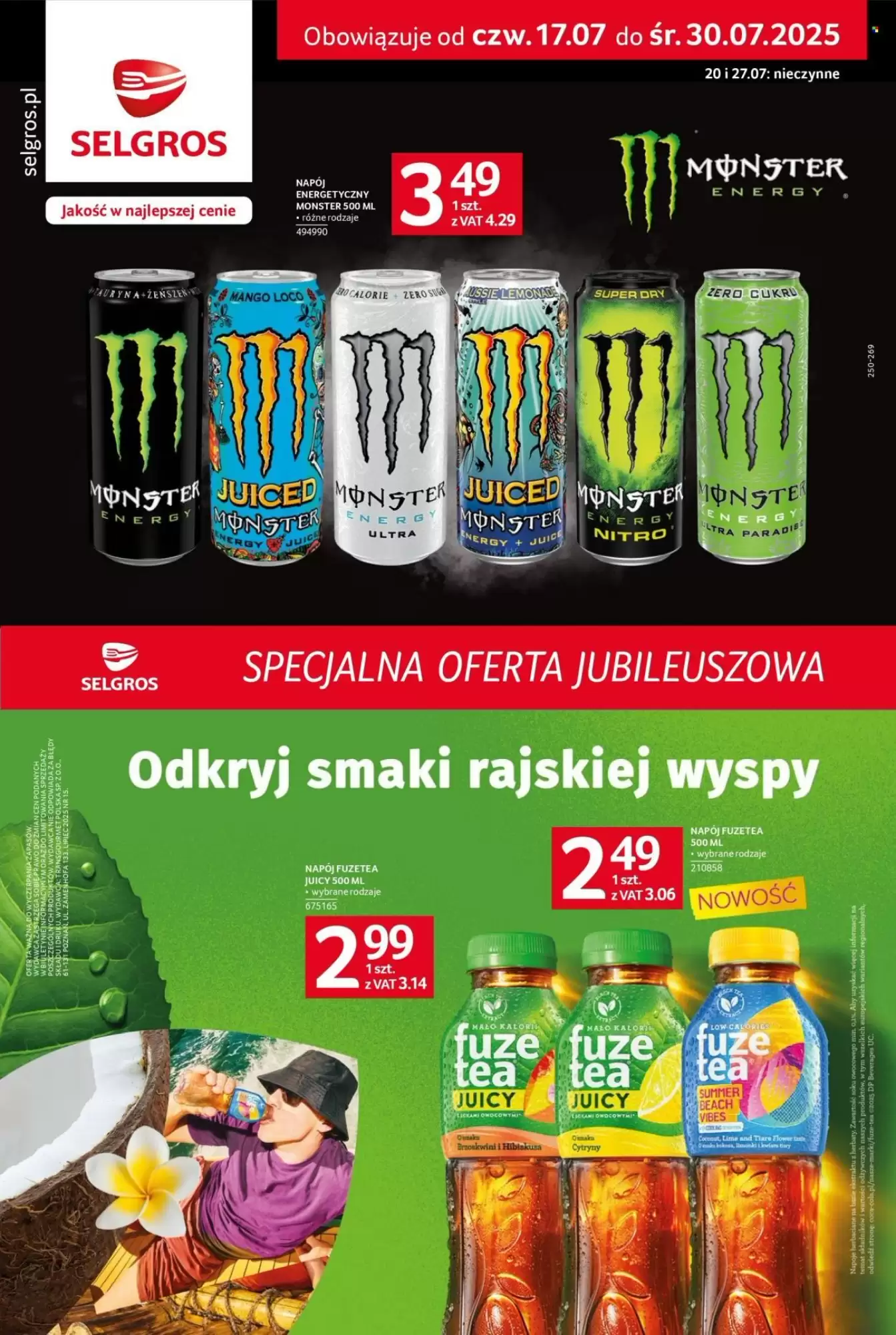 Selgros Gazetka 17.07.2025 - 30.07.2025