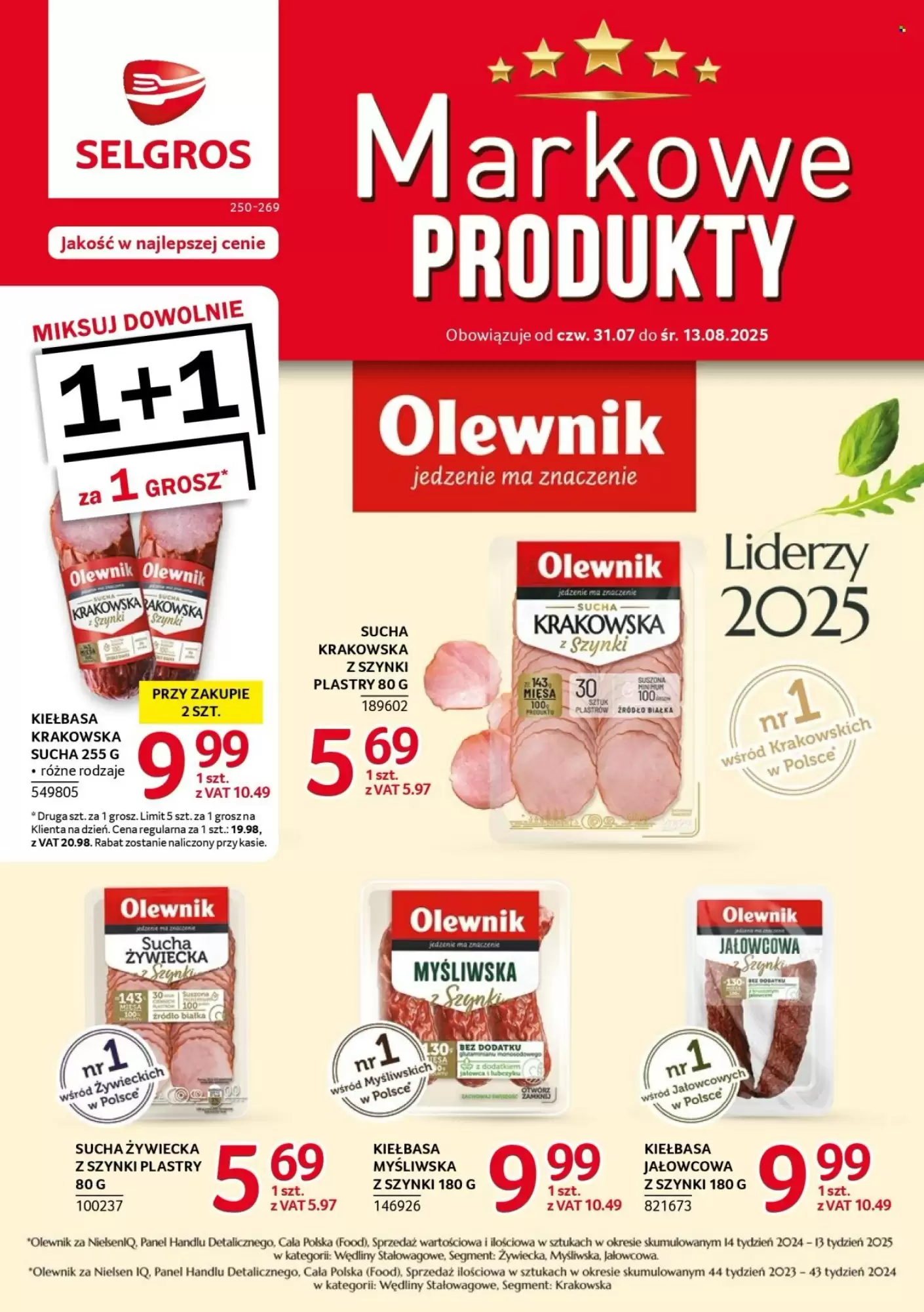 Selgros Gazetka 31.07.2025 - 13.08.2025