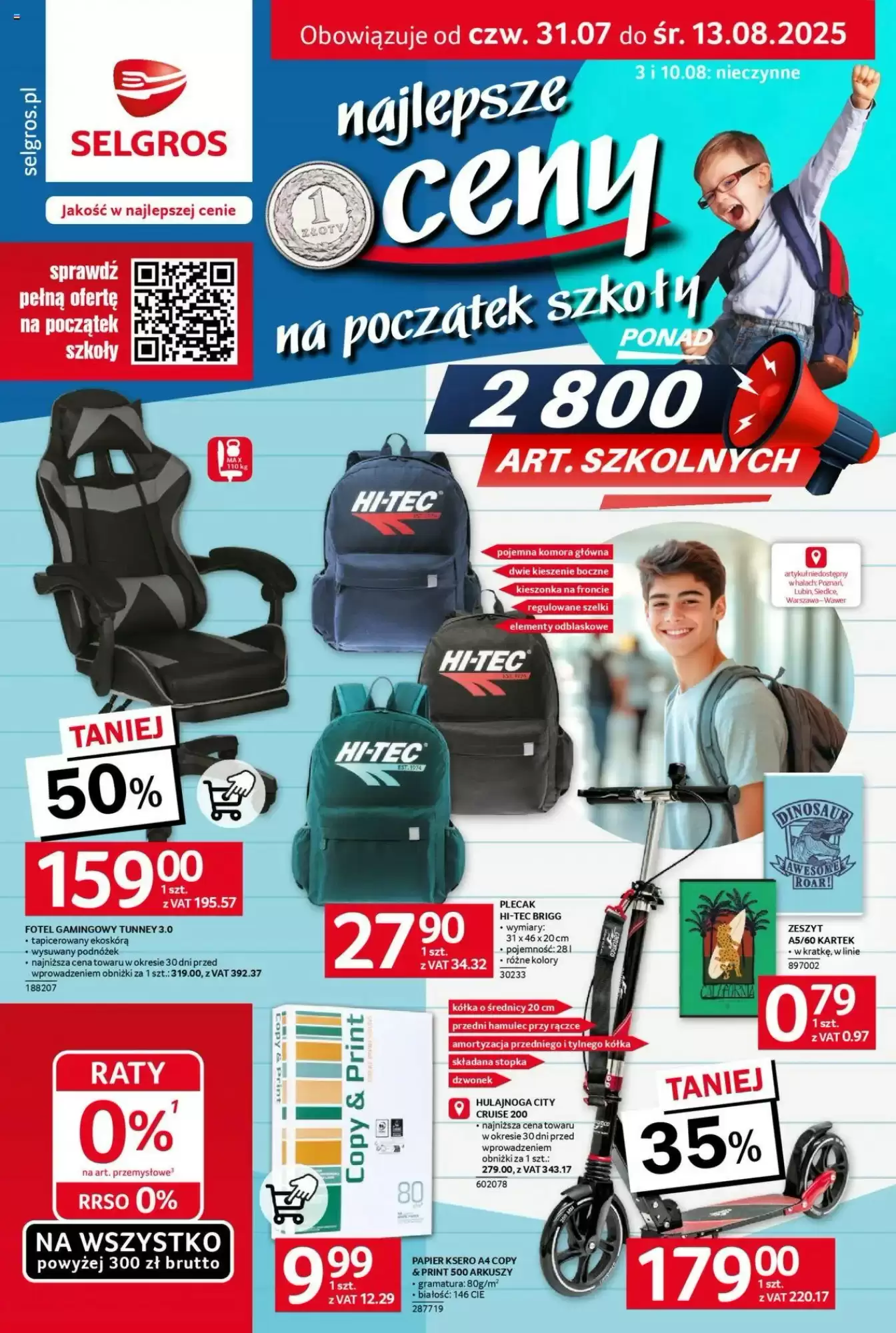 Selgros Gazetka 31.07.2025 - 13.08.2025