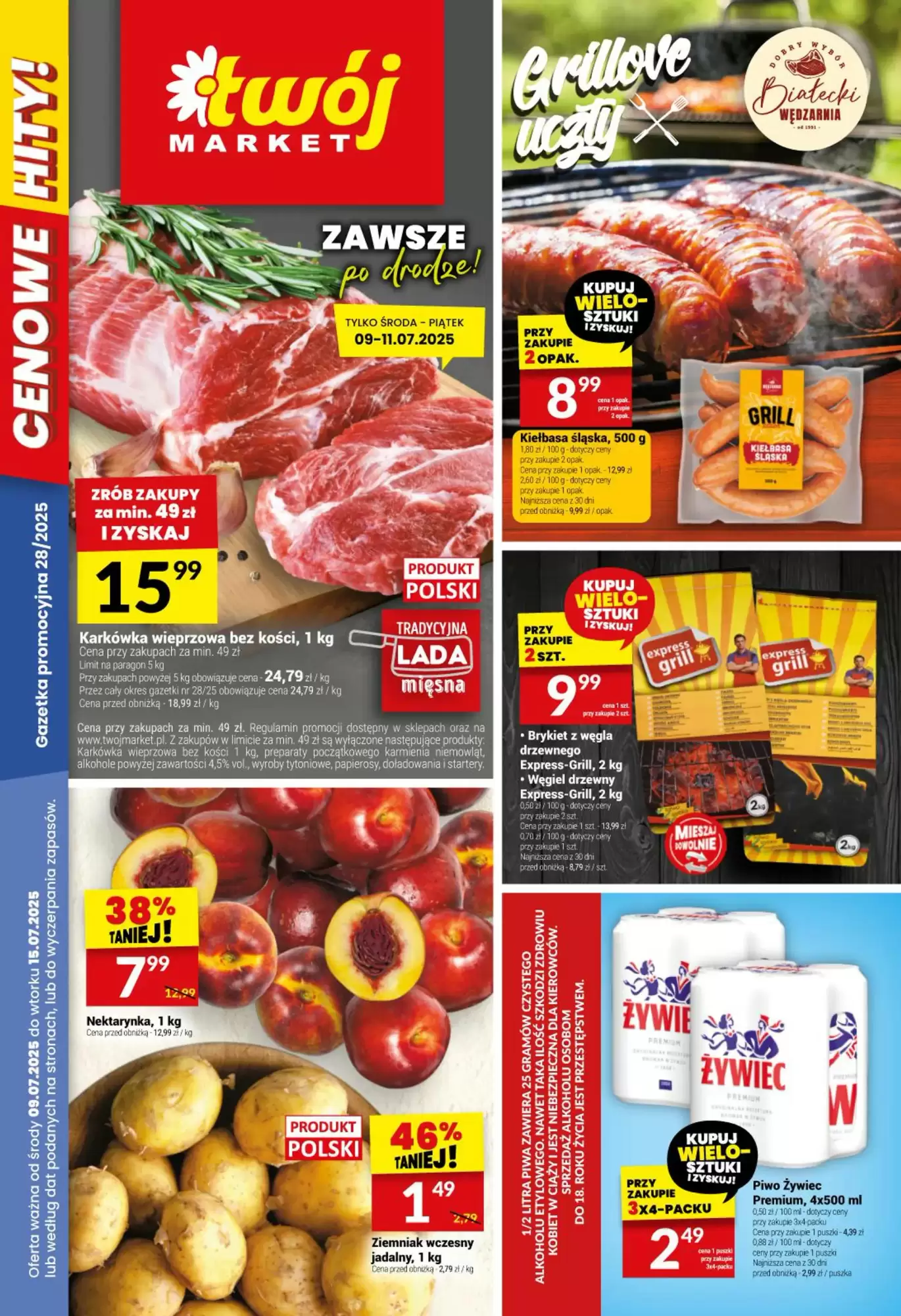Twój Market Gazetka 09.07.2025 - 15.07.2025