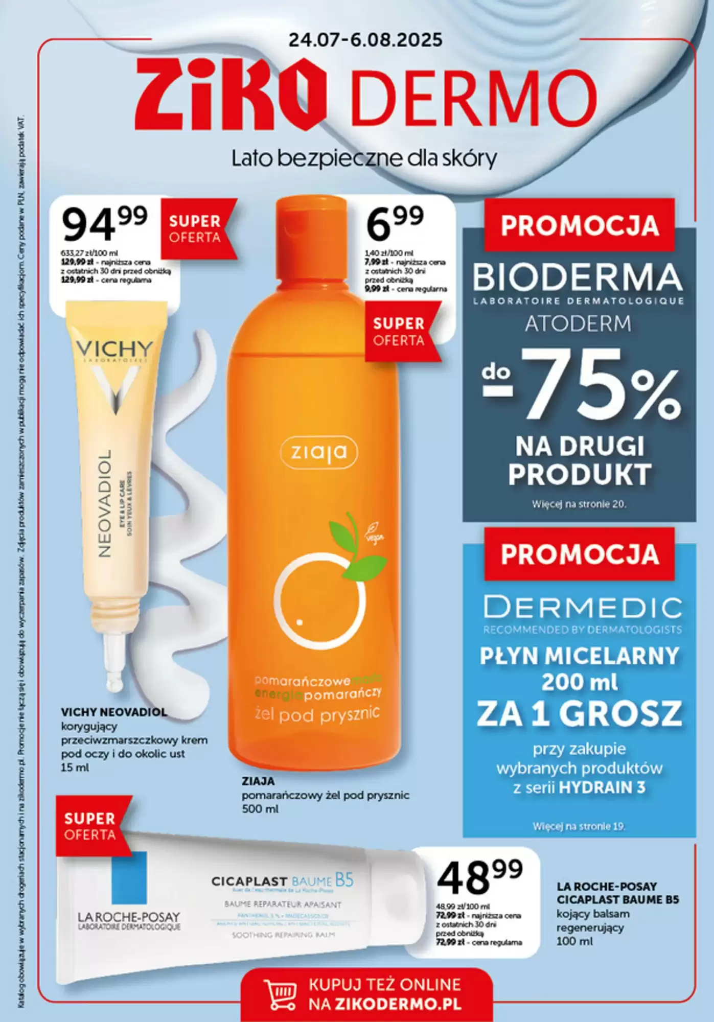 Ziko Dermo Gazetka 24.07.2025 - 06.08.2025