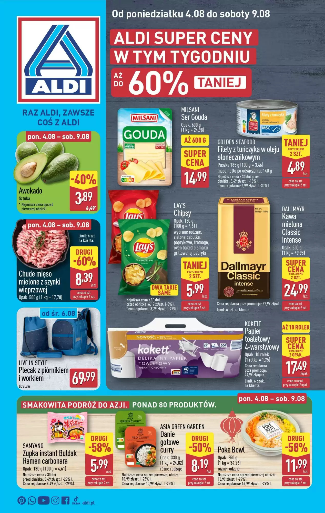 Aldi Gazetka 04.08.2025 - 09.08.2025