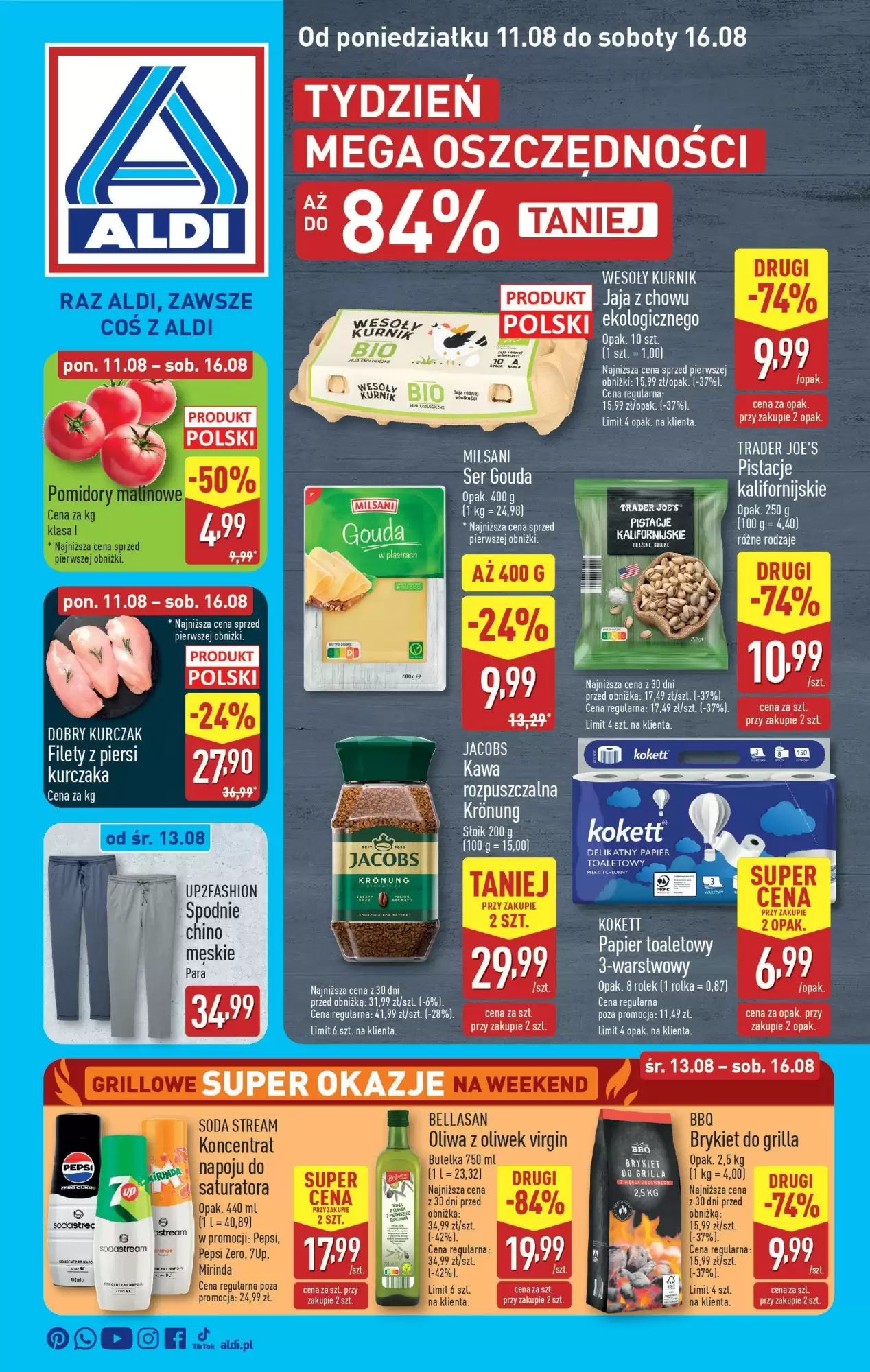 Aldi Gazetka 11.08.2025 - 16.08.2025