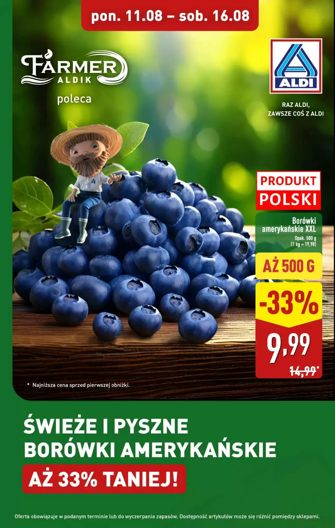 Aldi Gazetka 11.08.2025 - 16.08.2025