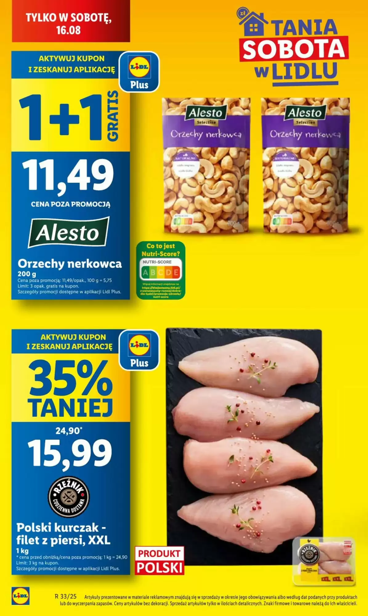 Aldi Gazetka 16.08.2025 - 16.08.2025