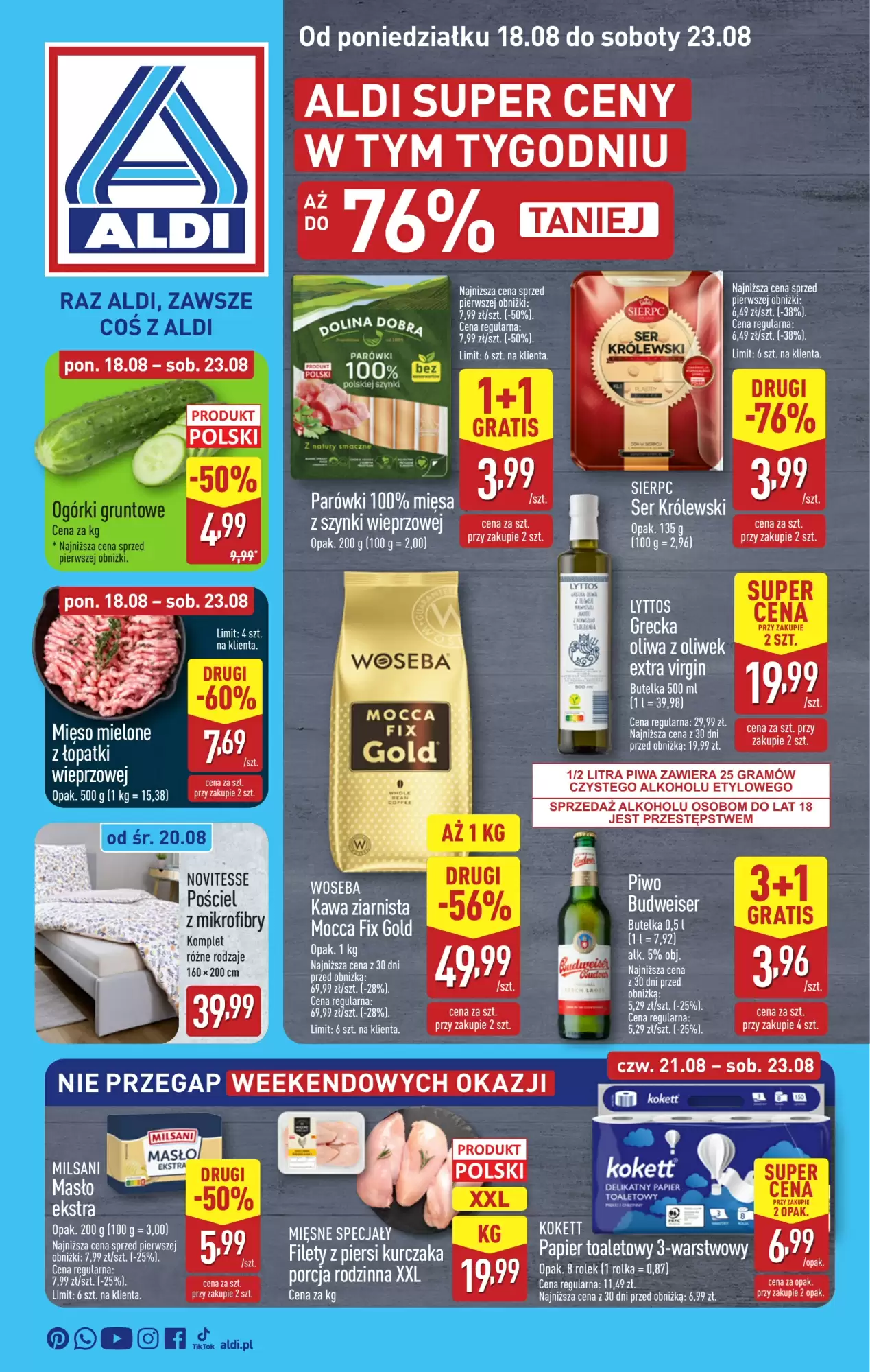 Aldi Gazetka 18.08.2025 - 23.08.2025