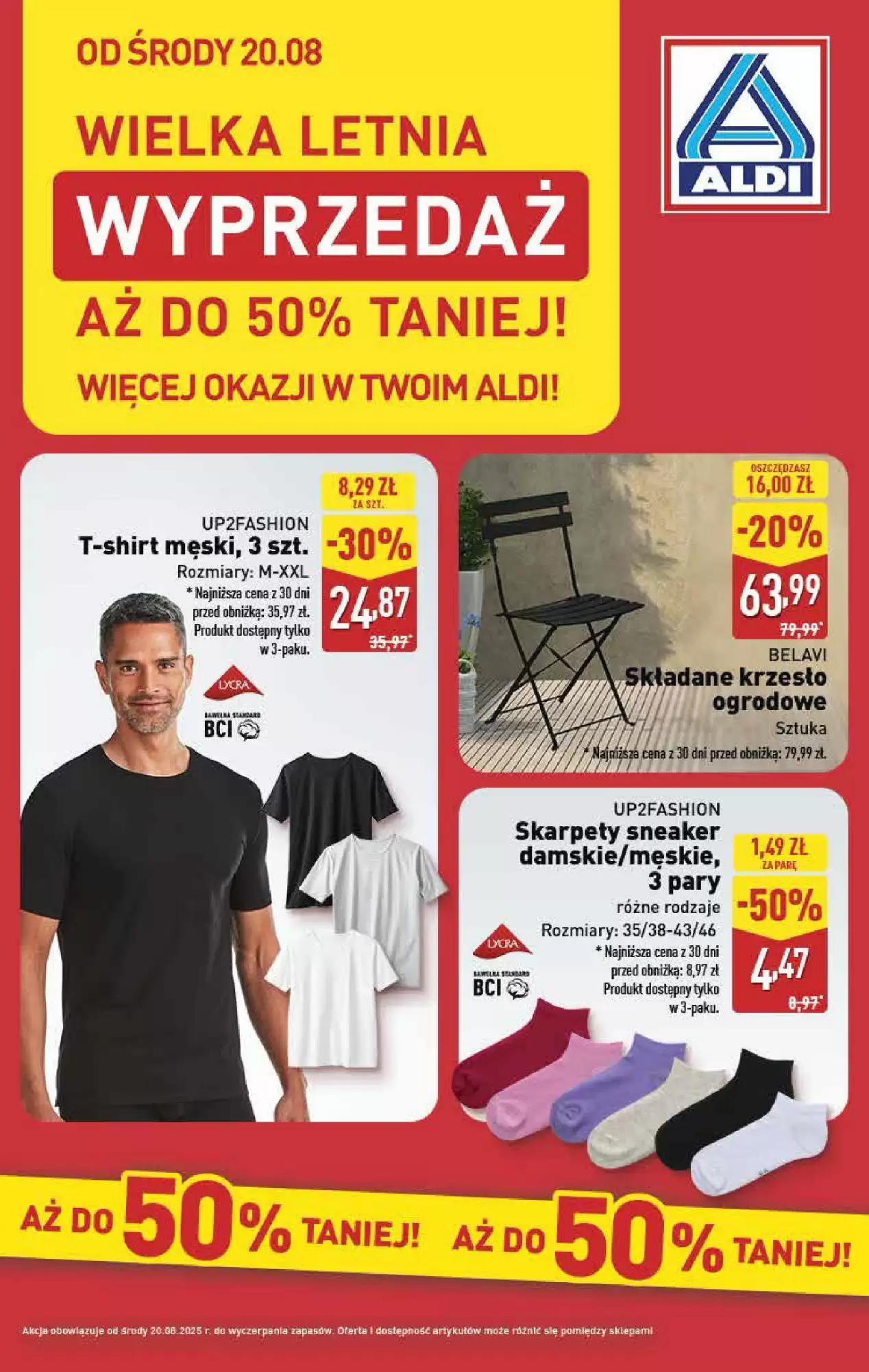 Aldi Gazetka 20.08.2025 - 23.08.2025