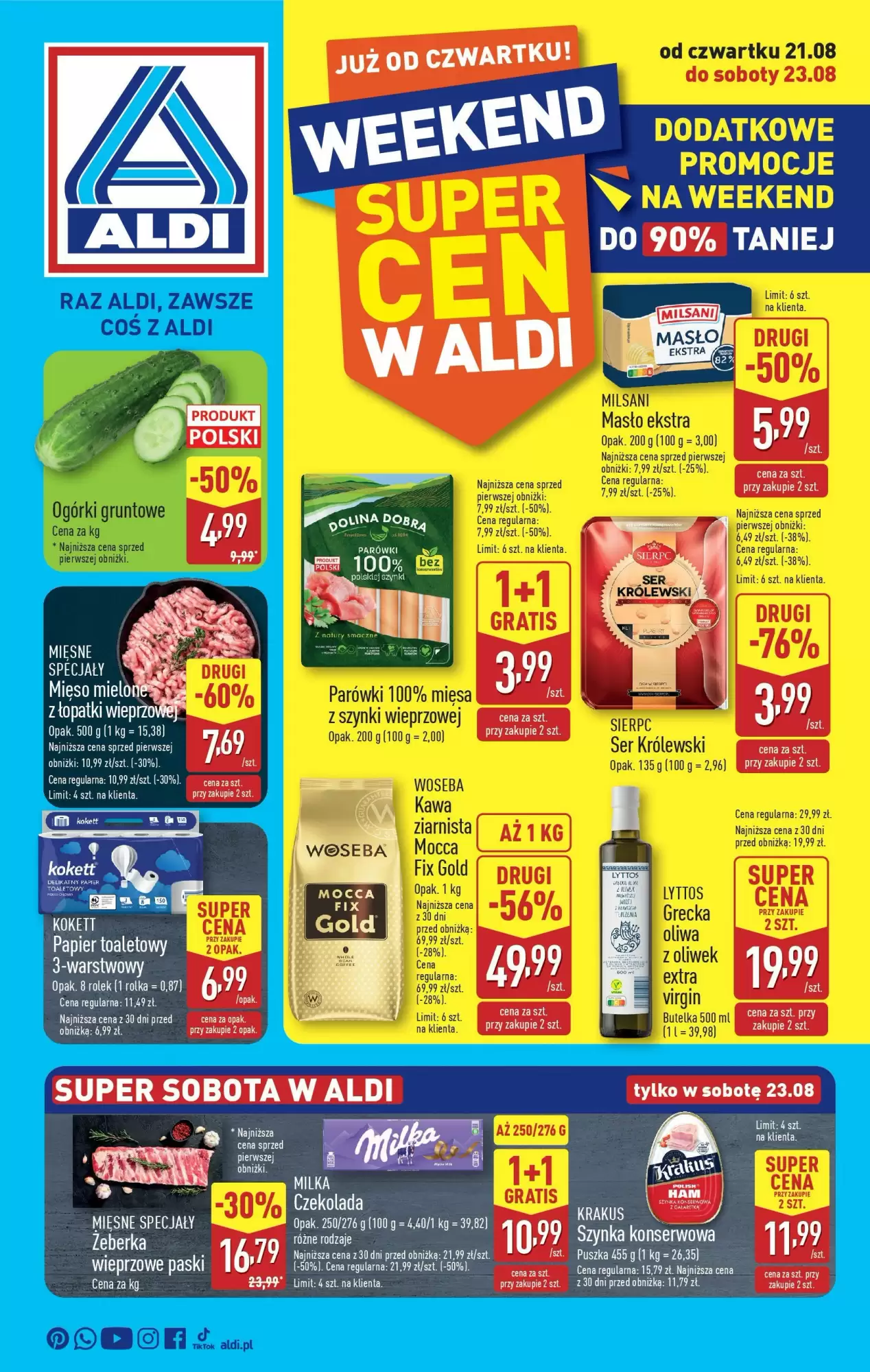 Aldi Gazetka 21.08.2025 - 23.08.2025