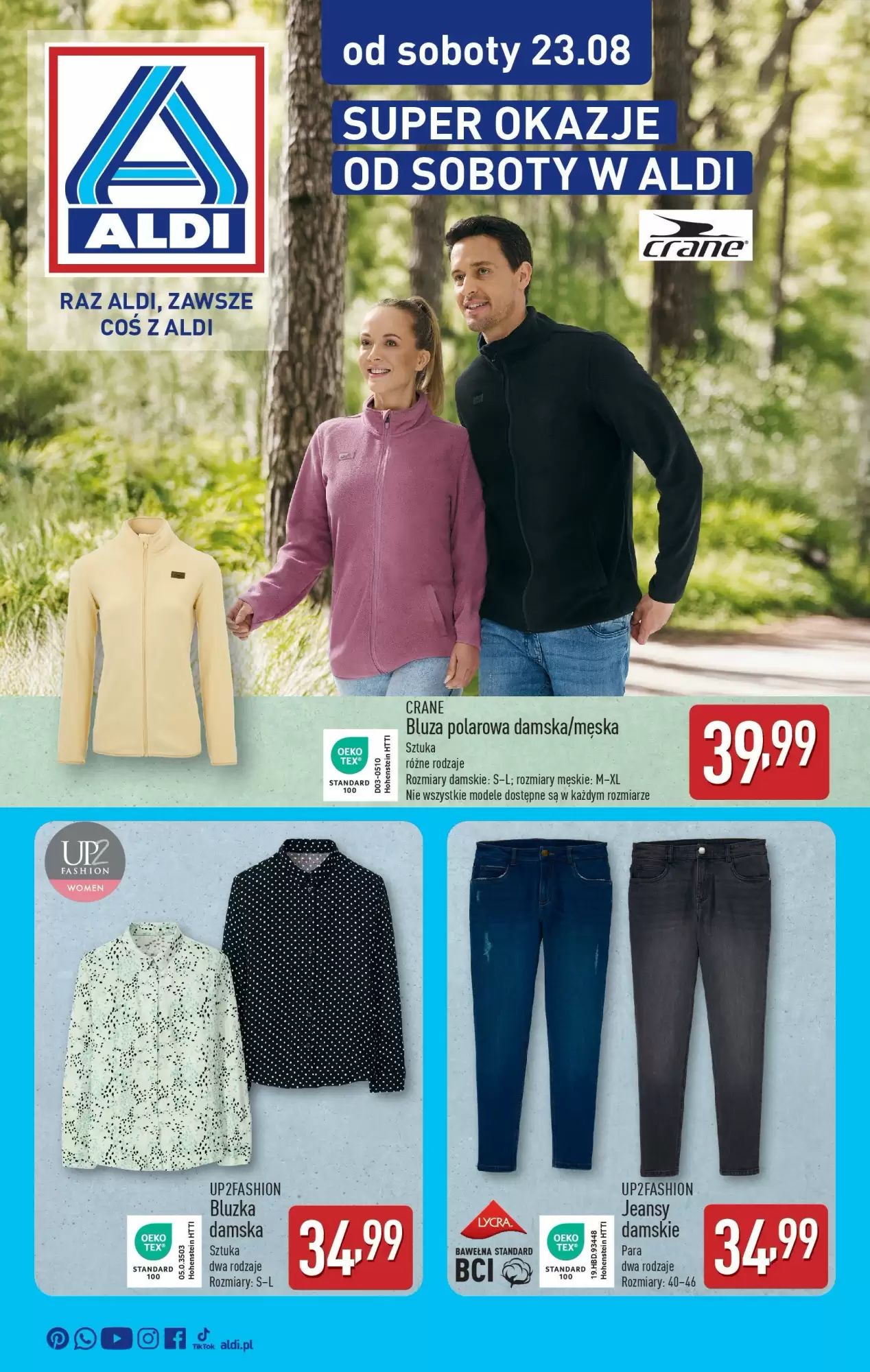 Aldi Gazetka 23.08.2025 - 23.08.2025