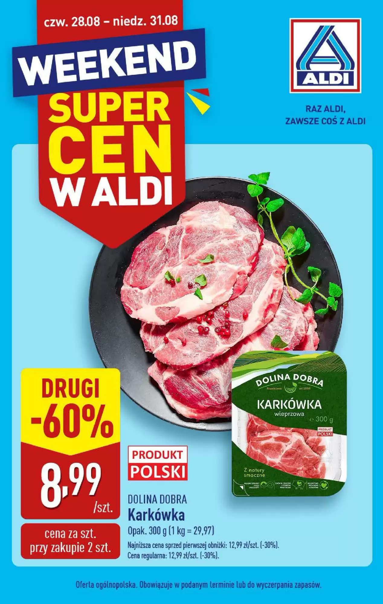 Aldi Gazetka 28.08.2025 - 31.08.2025