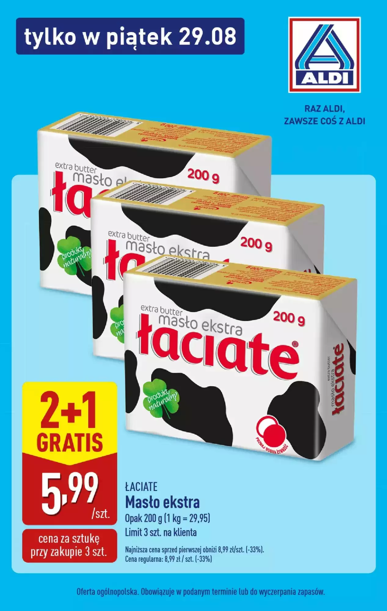 Aldi Gazetka 29.08.2025 - 29.08.2025