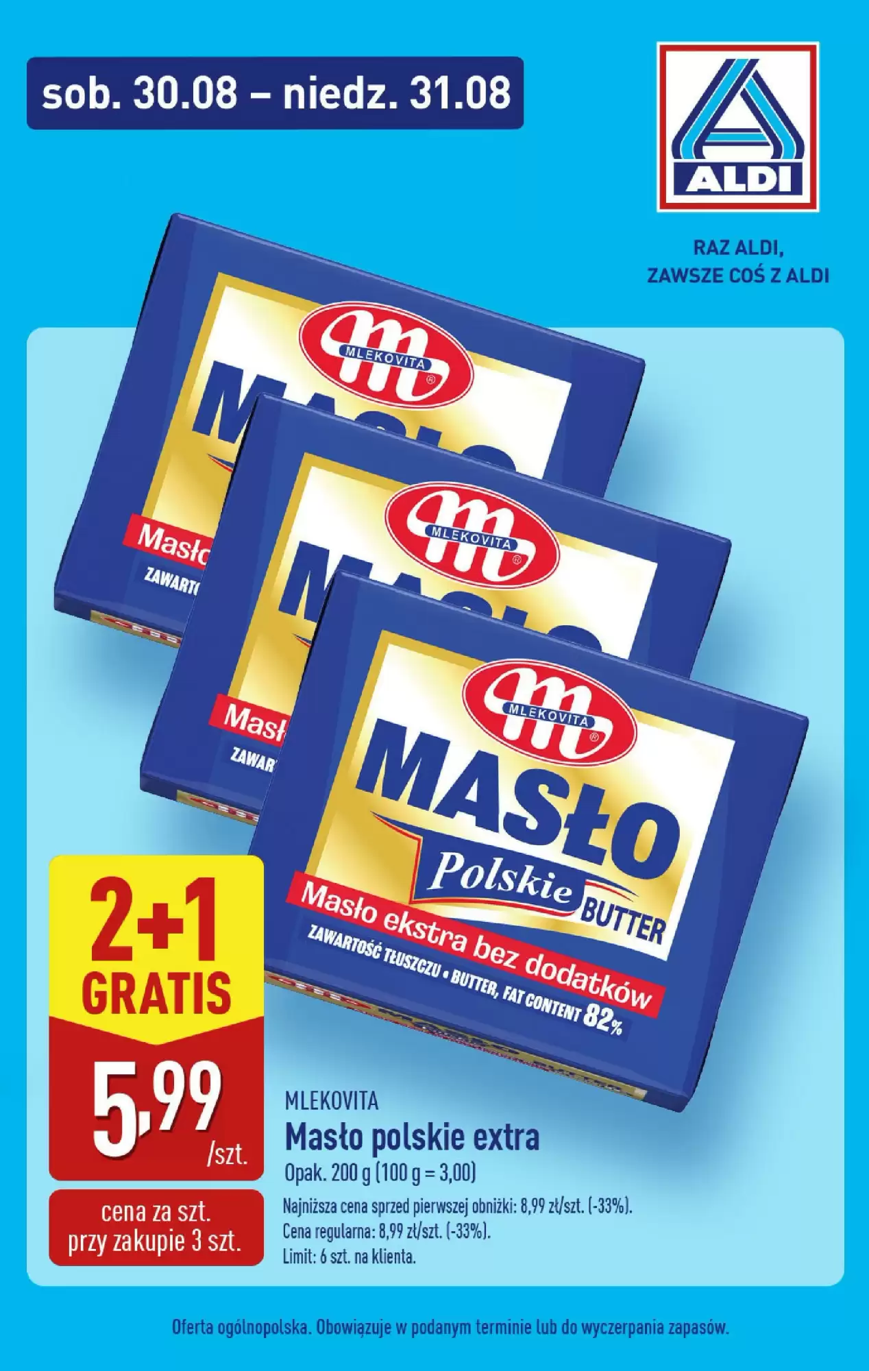 Aldi Gazetka 30.08.2025 - 31.08.2025