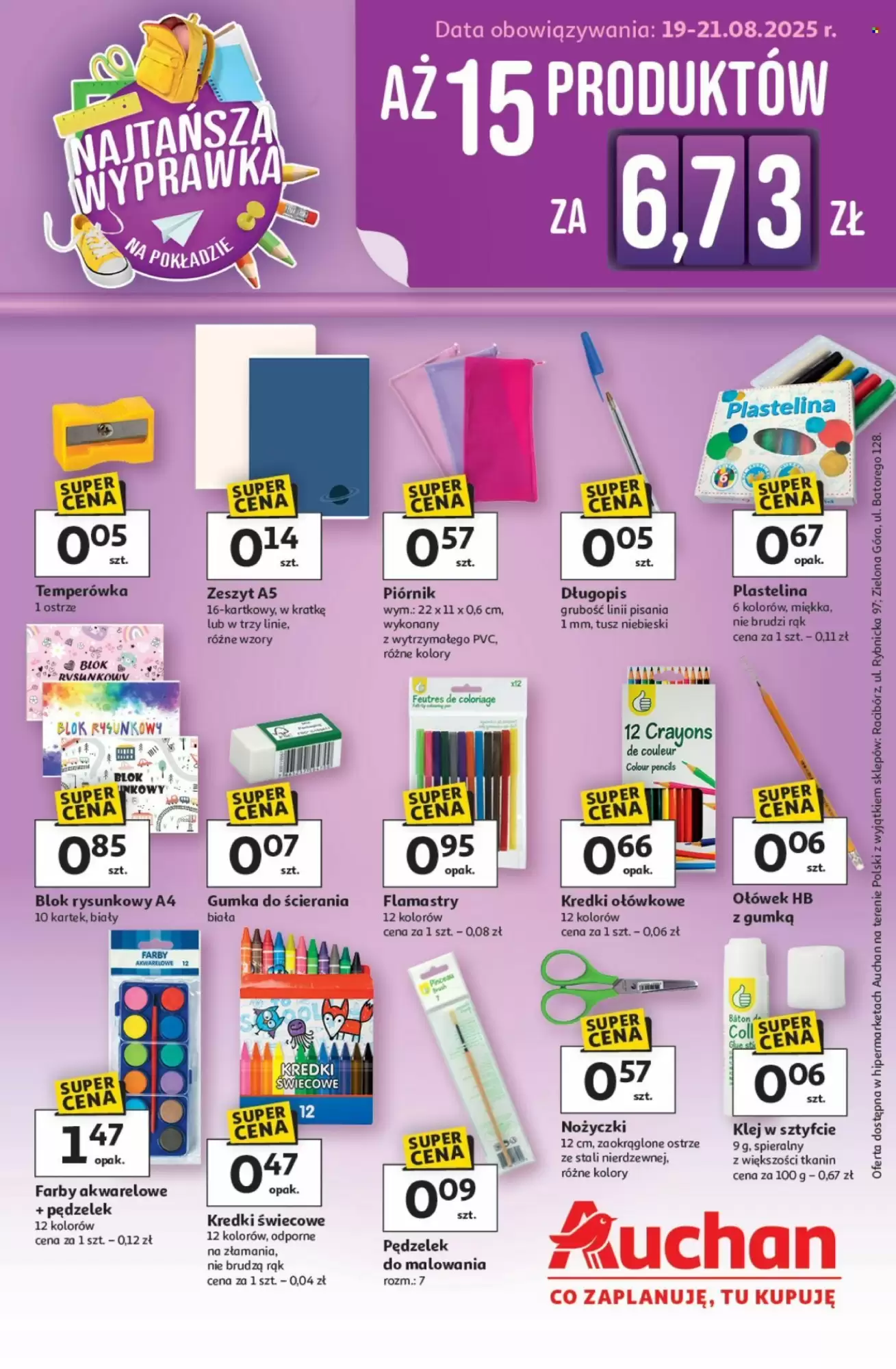 Auchan Gazetka 19.08.2025 - 21.08.2025