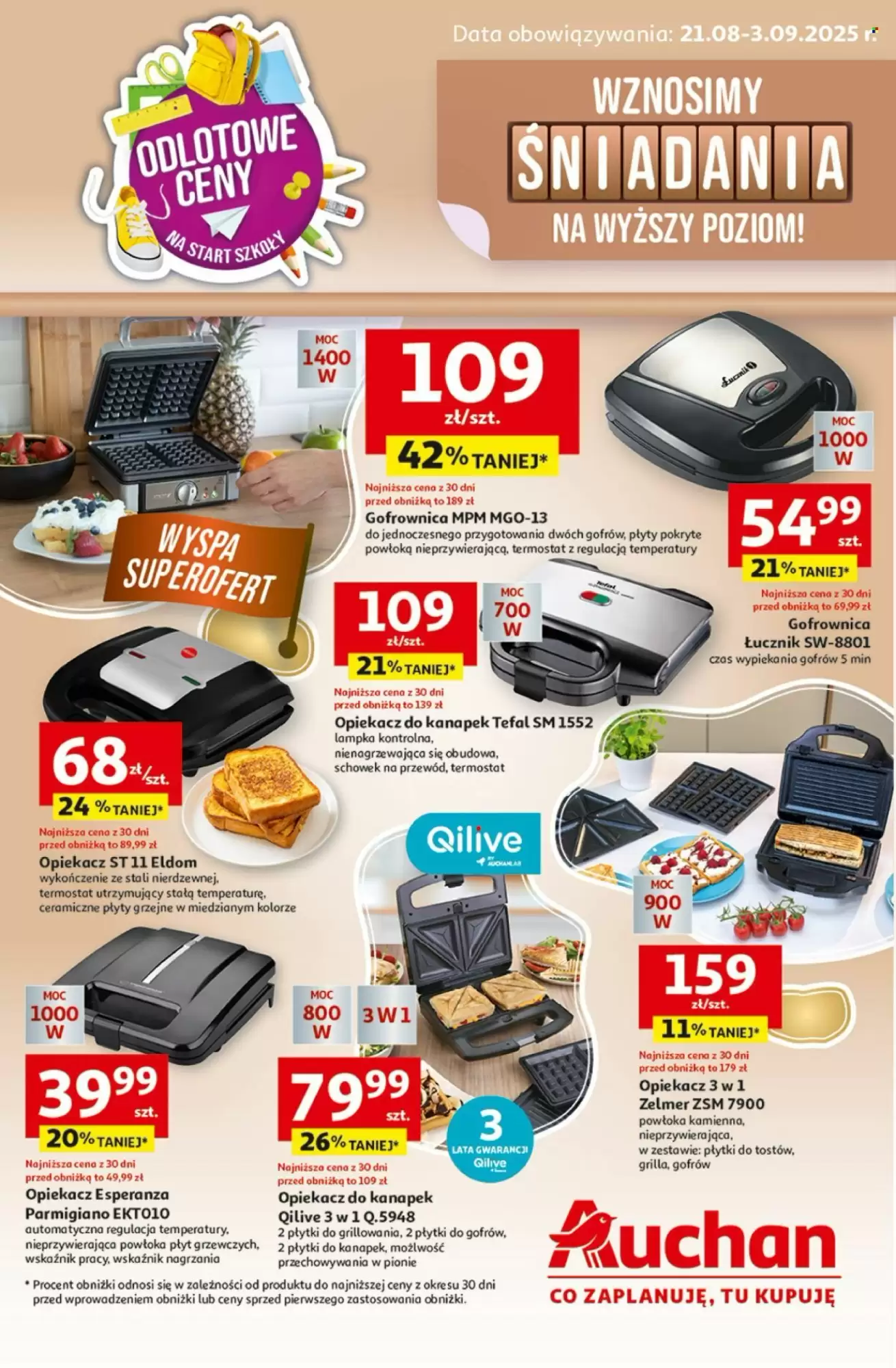 Auchan Gazetka 21.08.2025 - 03.09.2025