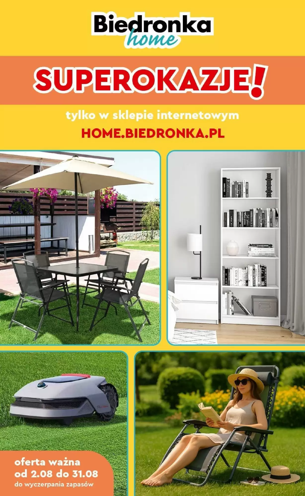Biedronka Gazetka 02.08.2025 - 31.08.2025