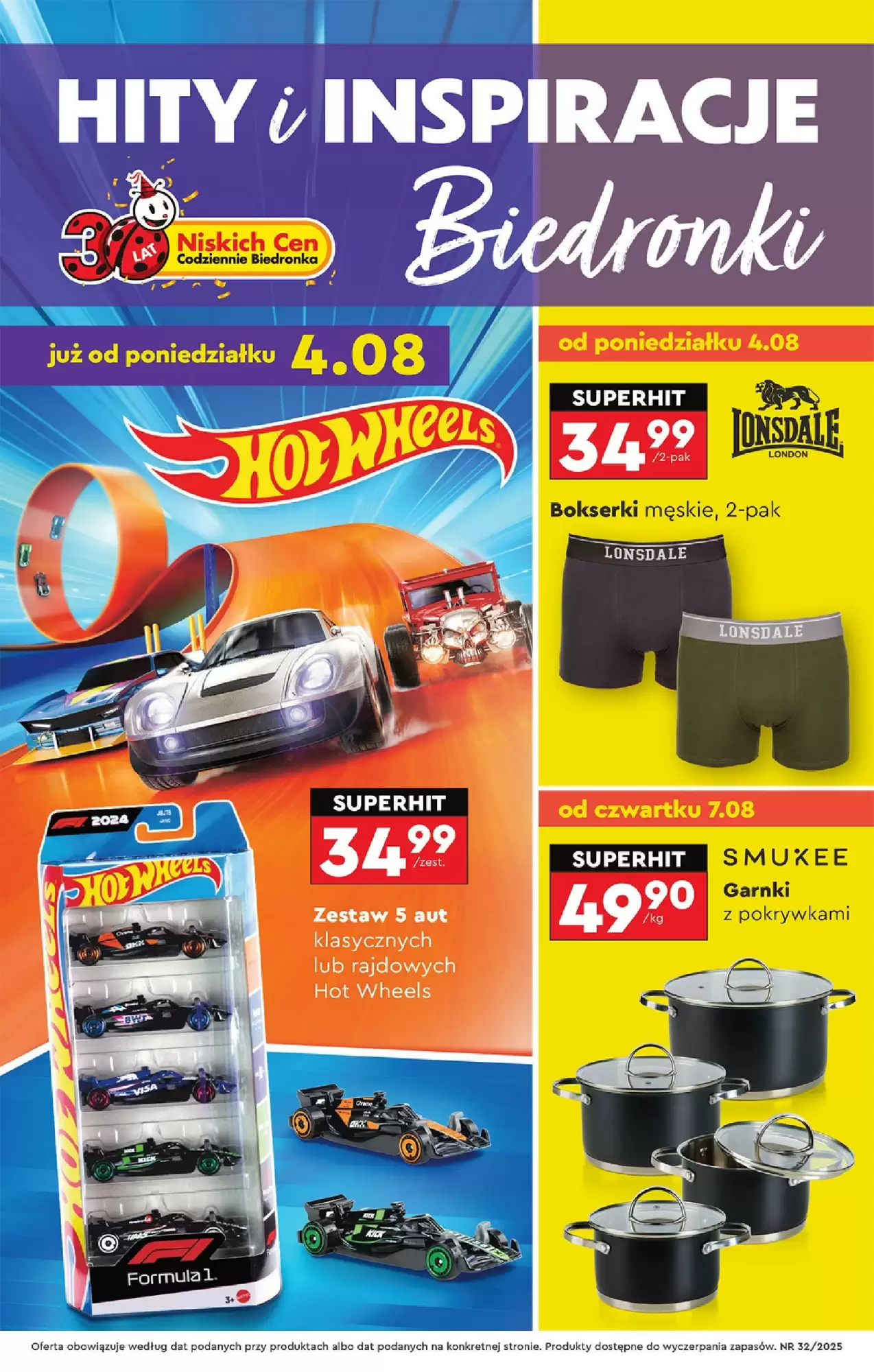 Biedronka Gazetka 03.08.2025 - 07.08.2025