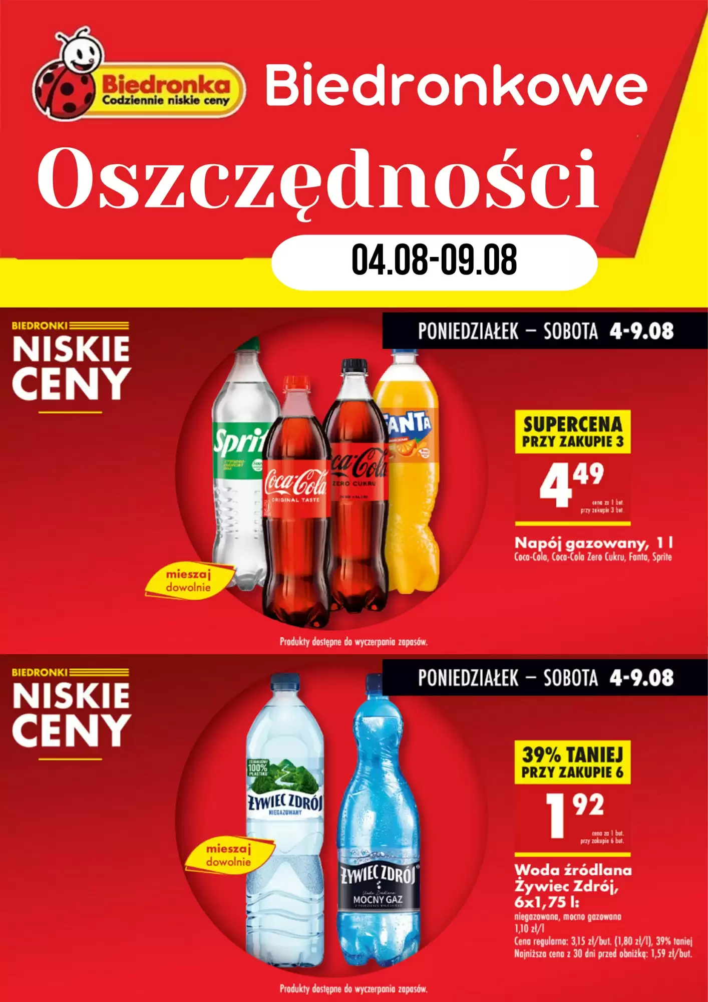 Biedronka Gazetka 04.08.2025 - 09.08.2025