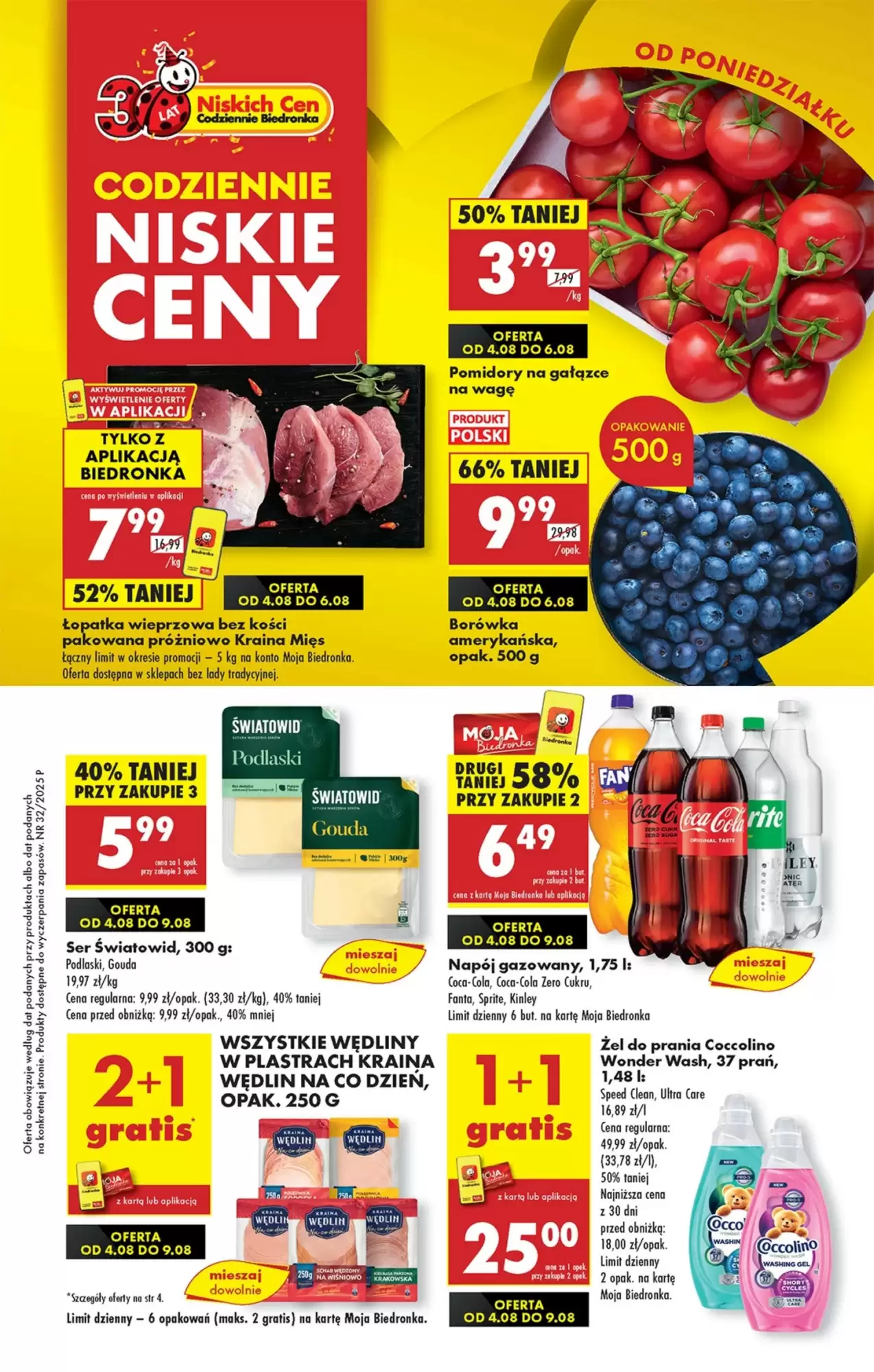 Biedronka Gazetka 04.08.2025 - 09.08.2025