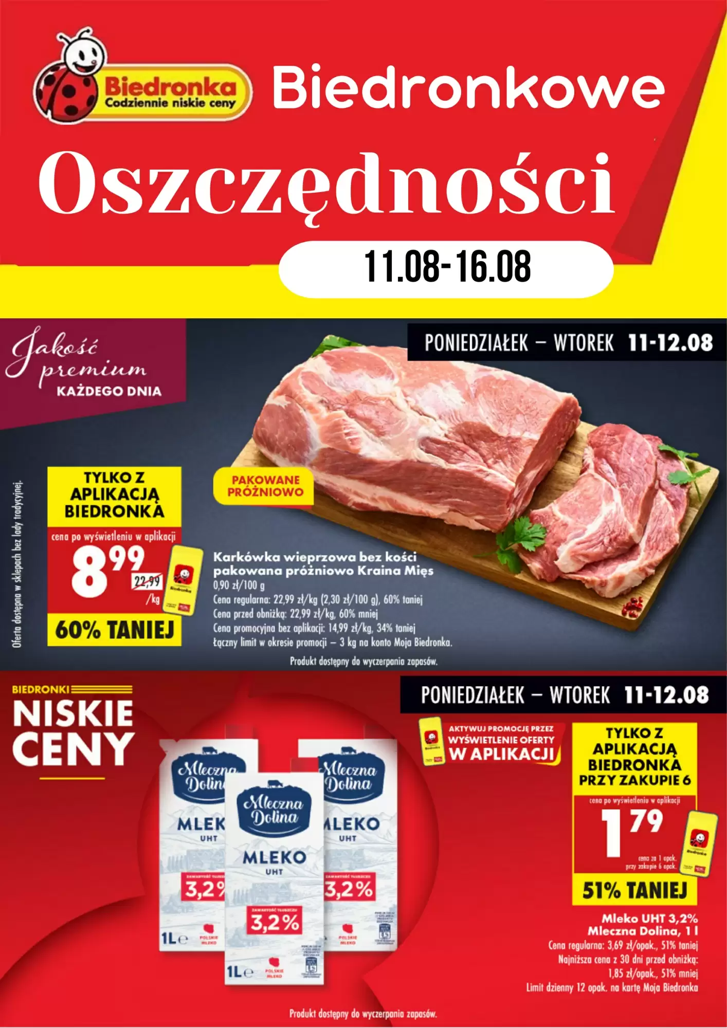 Biedronka Gazetka 11.08.2025 - 16.08.2025