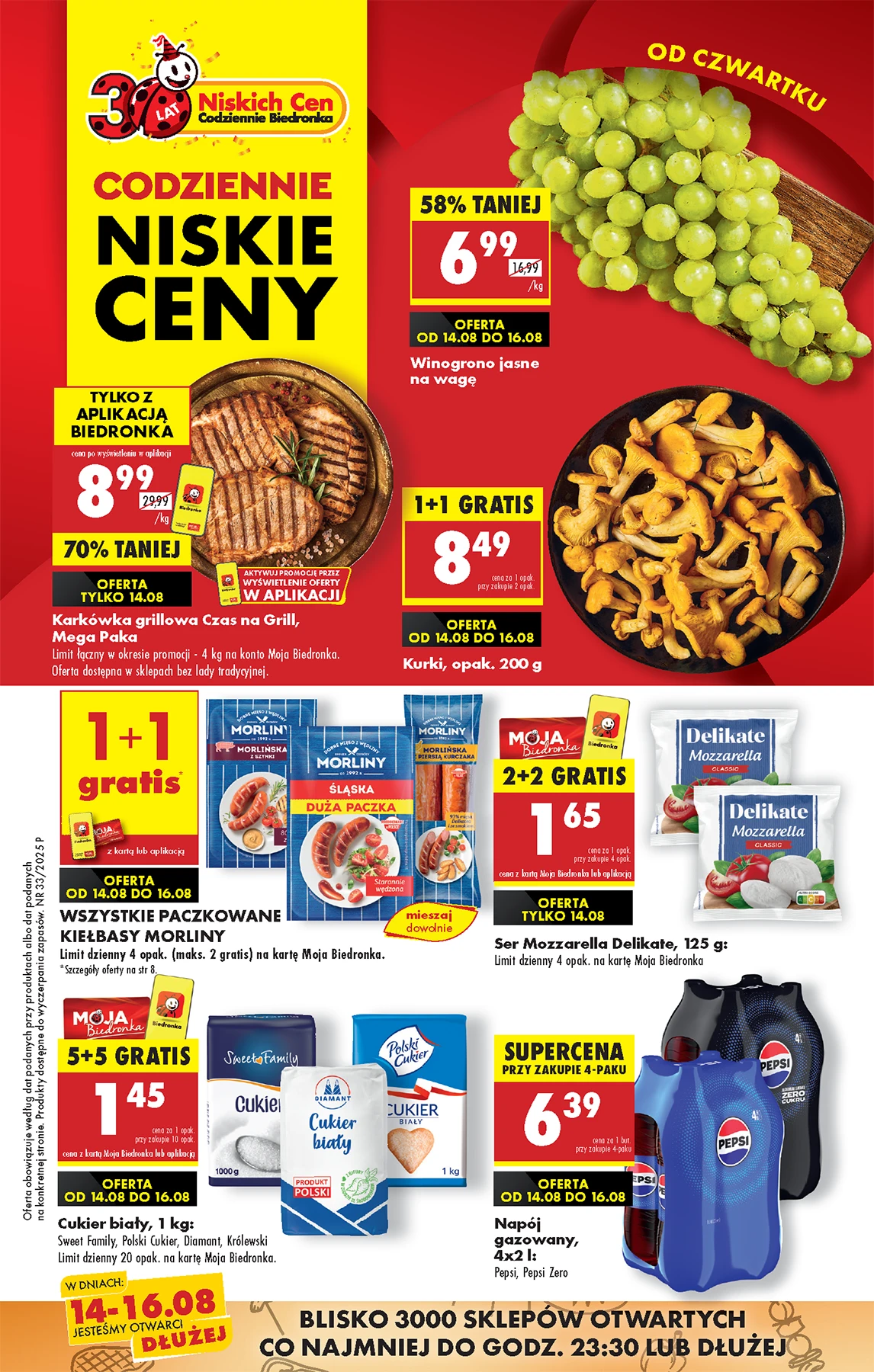 Gazetka BIEDRONKA od 14.08.2025 do 20.08.2025 - W tym tygodniu