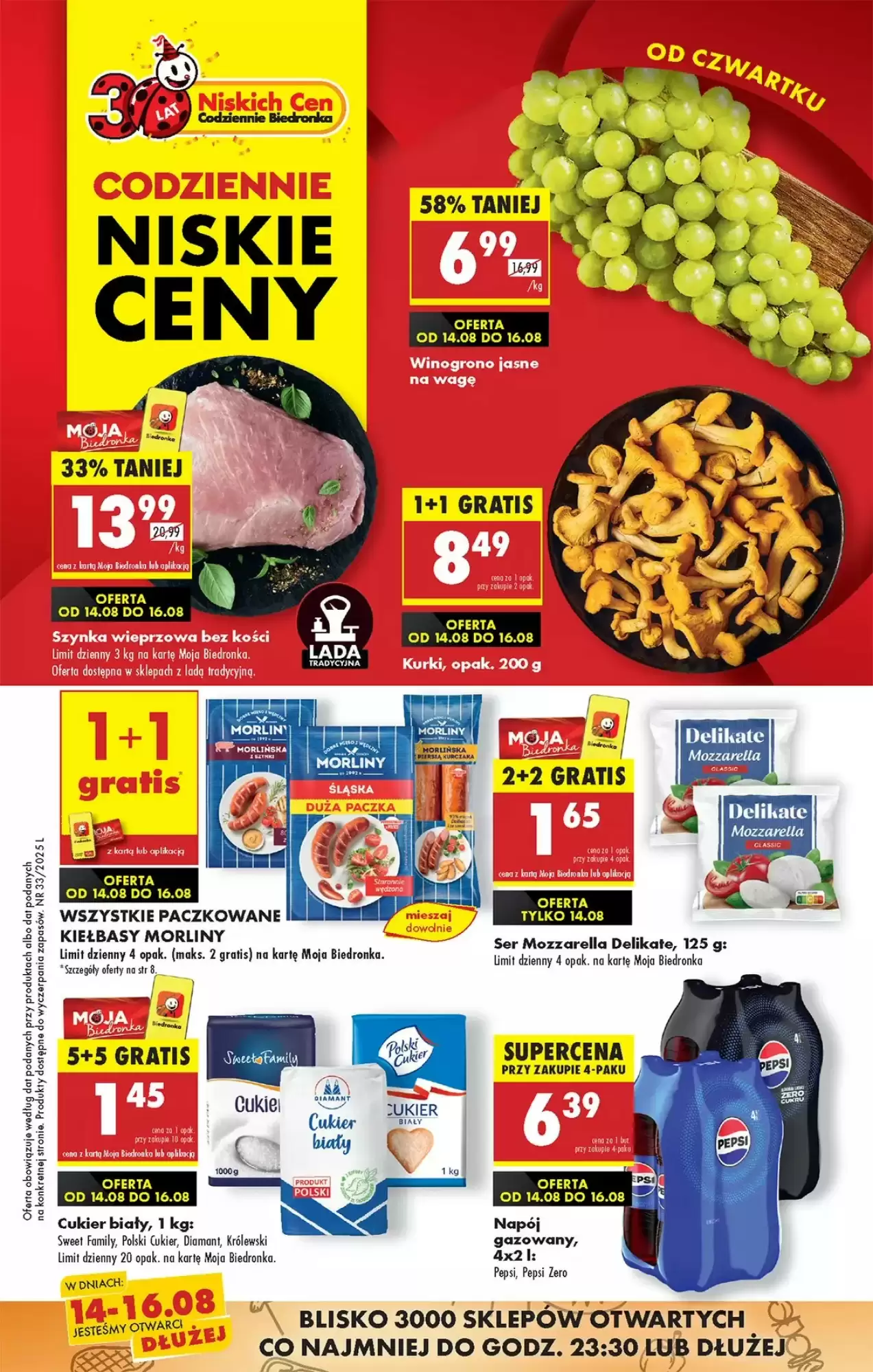 Biedronka Gazetka 14.08.2025 - 20.08.2025