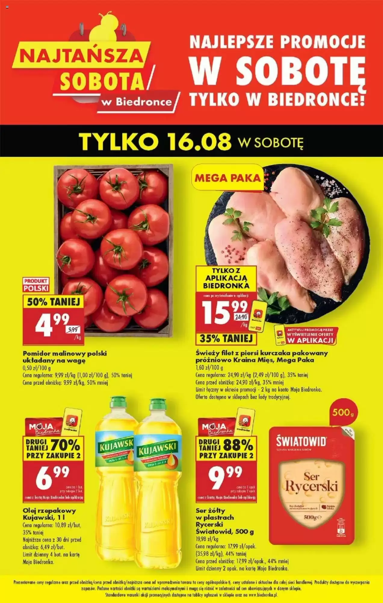 Biedronka Gazetka 16.08.2025 - 16.08.2025