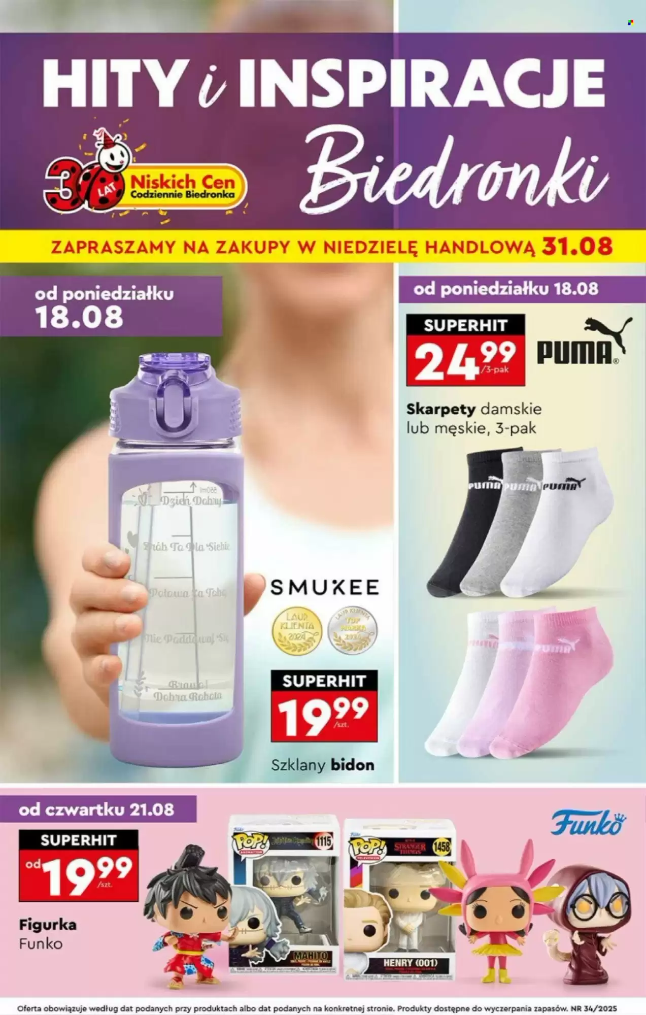 Biedronka Gazetka 18.08.2025 - 03.09.2025