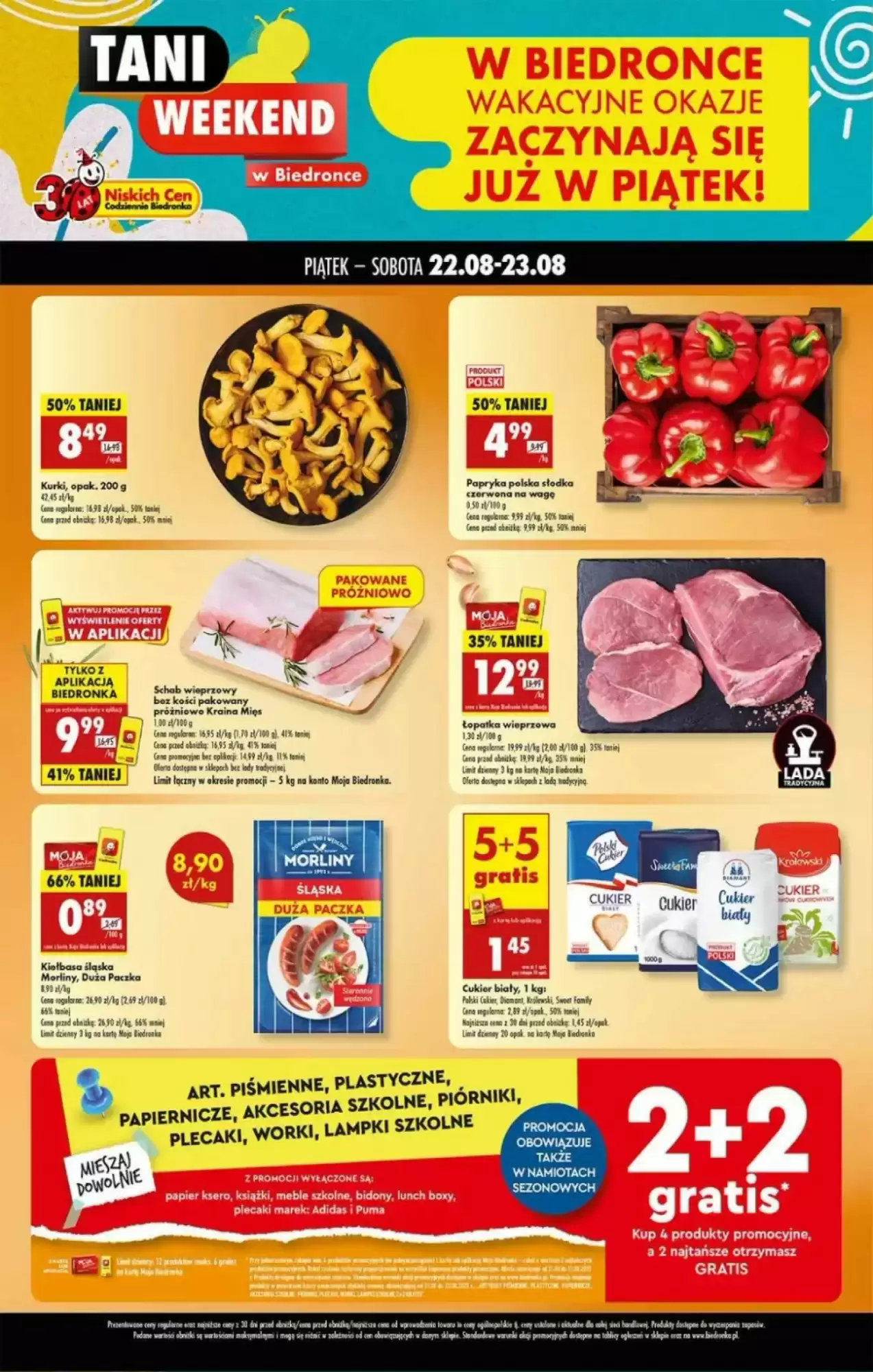 Biedronka Gazetka 22.08.2025 - 23.08.2025