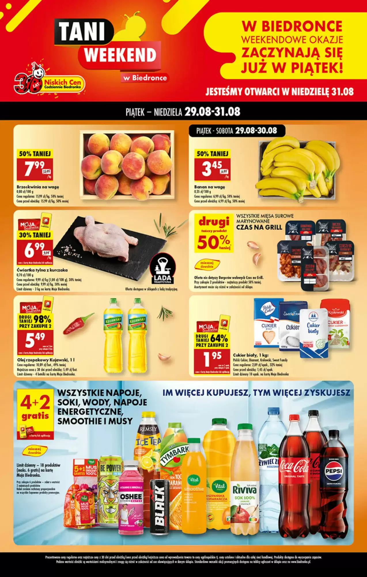 Biedronka Gazetka 29.08.2025 - 31.08.2025