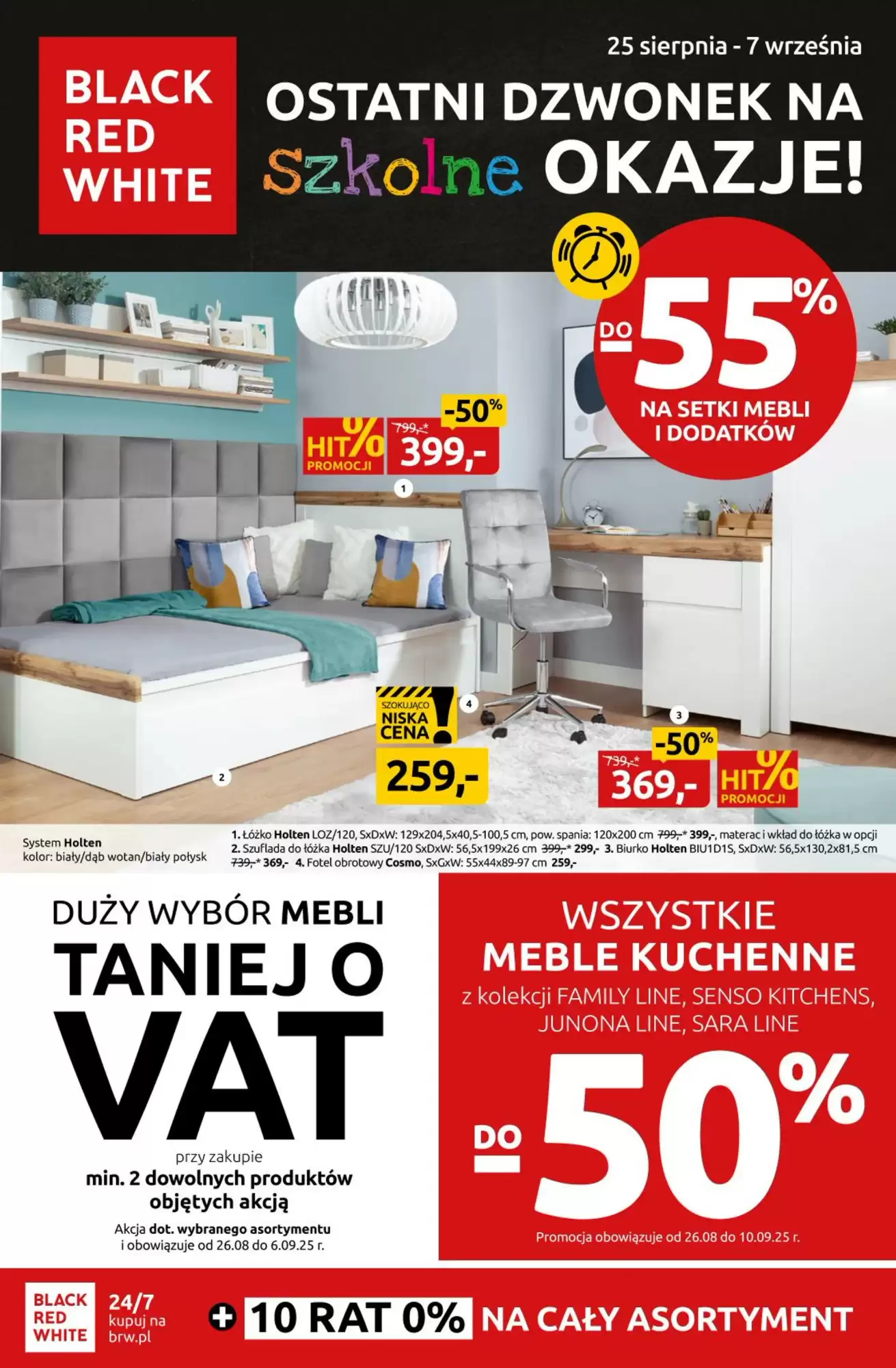 Black Red White Gazetka 25.08.2025 - 07.09.2025